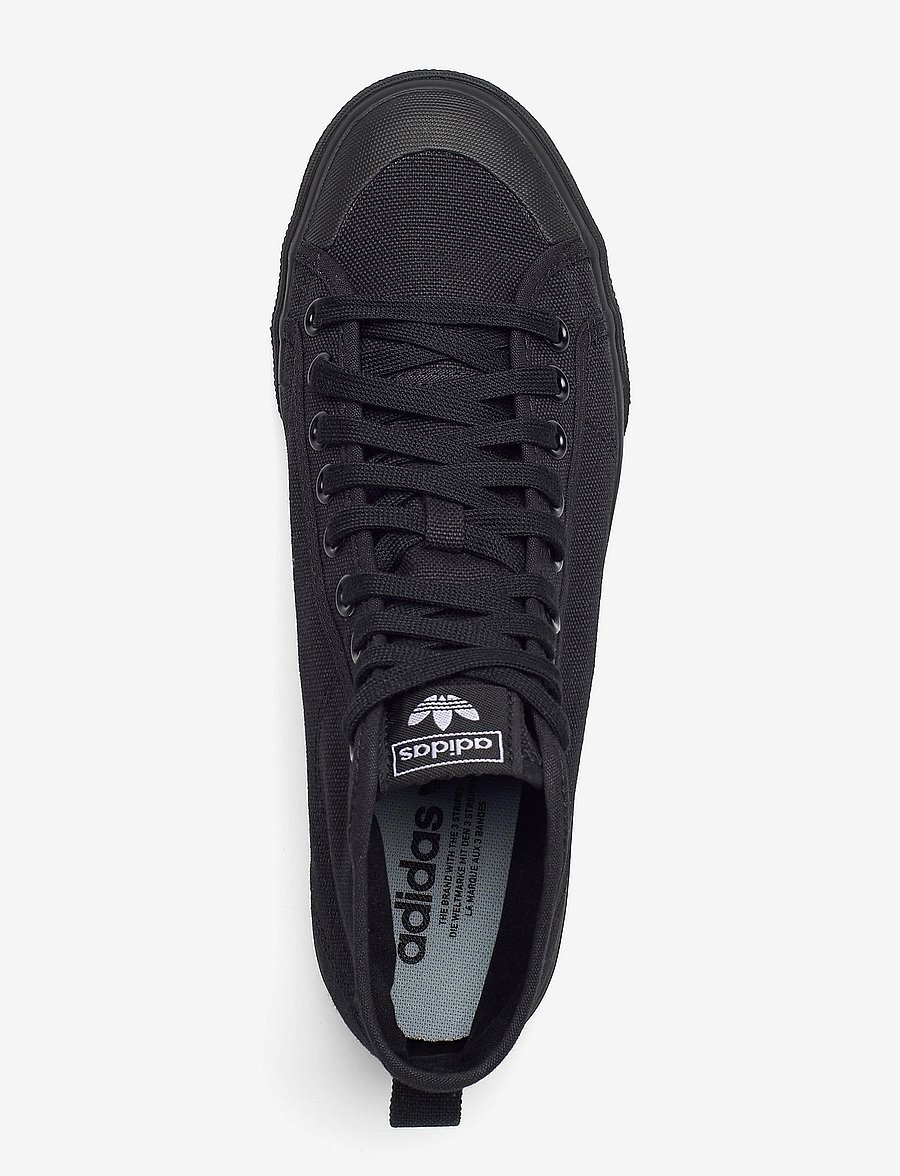 adidas Originals - Nizza High Top - cblack/cblack/ftwwht - 3