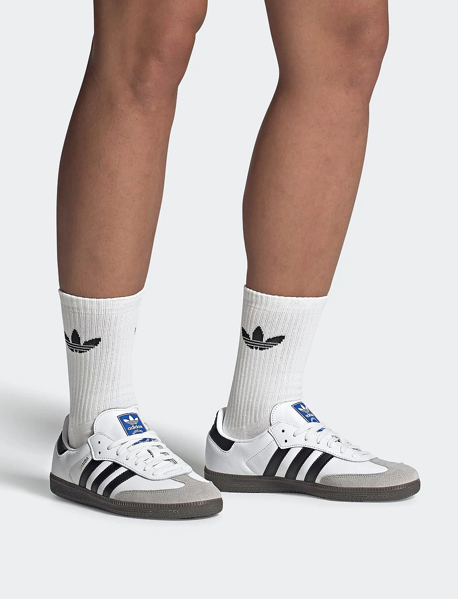adidas Originals - SAMBA OG - baskets basses - ftwwht/cblack/cgrani - 0