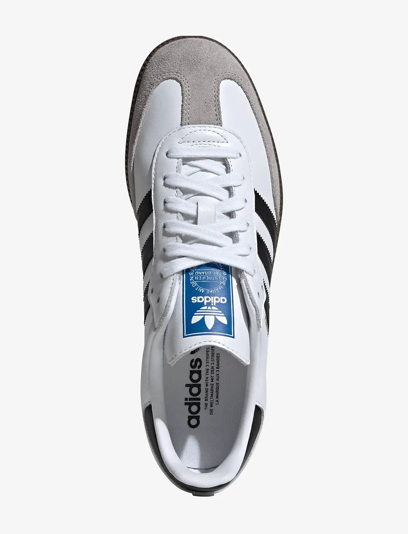 adidas Originals - SAMBA OG - kõrge säärega tossud - ftwwht/cblack/cgrani - 5
