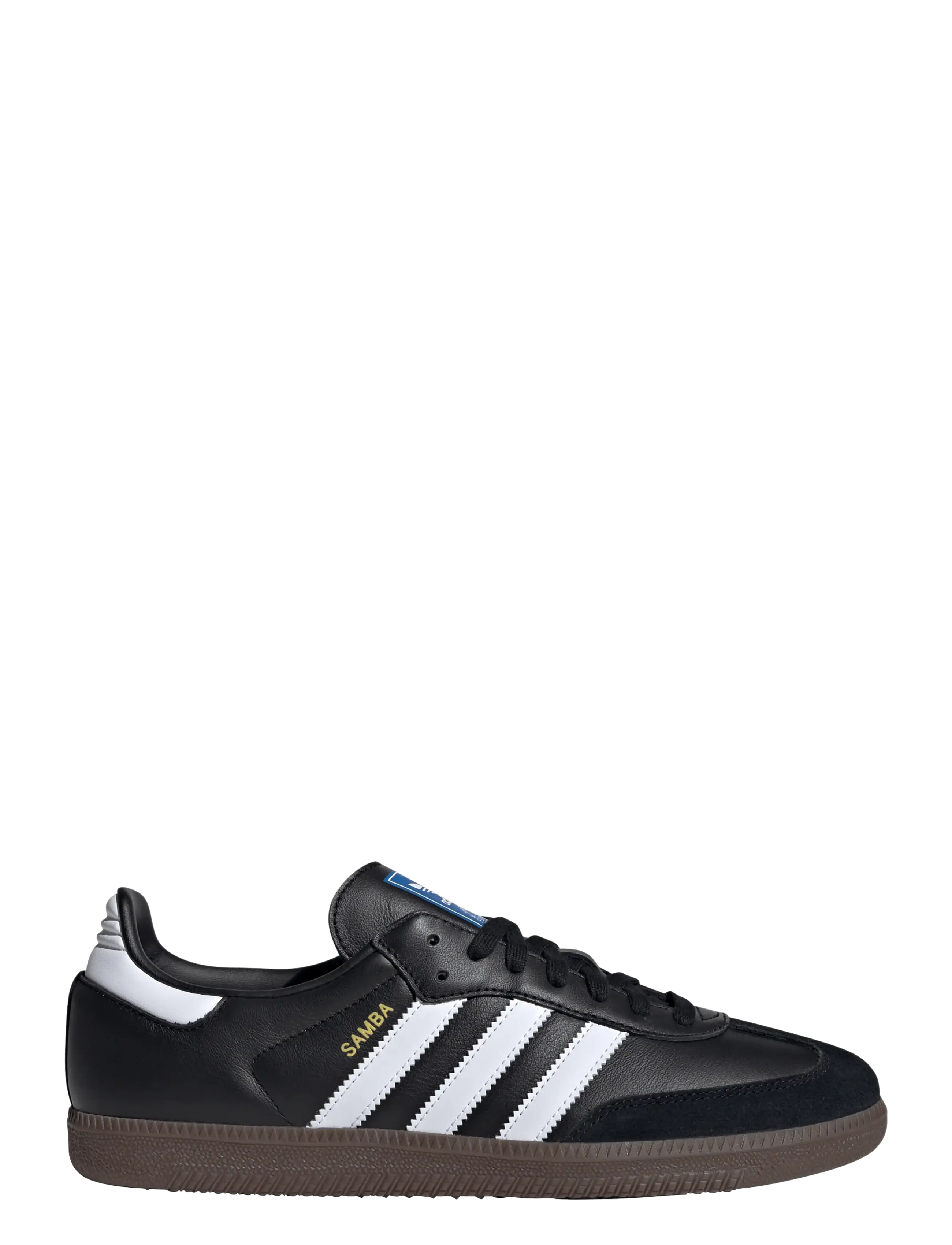 adidas Originals SAMBA OG - Terrace - CBLACK/FTWWHT/GUM5 / black