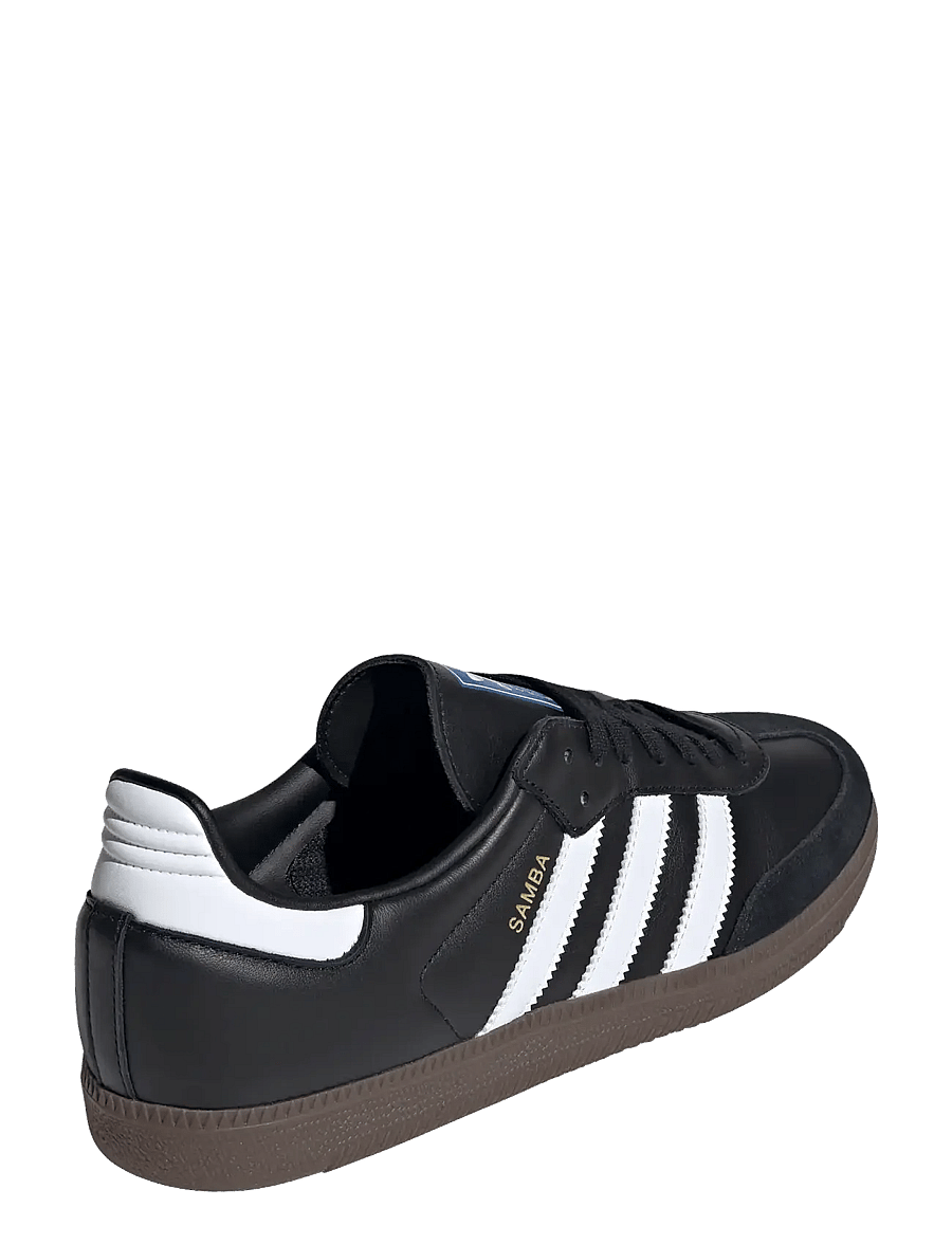 adidas Originals - SAMBA OG - niedriger schnitt - cblack/ftwwht/gum5 - 4