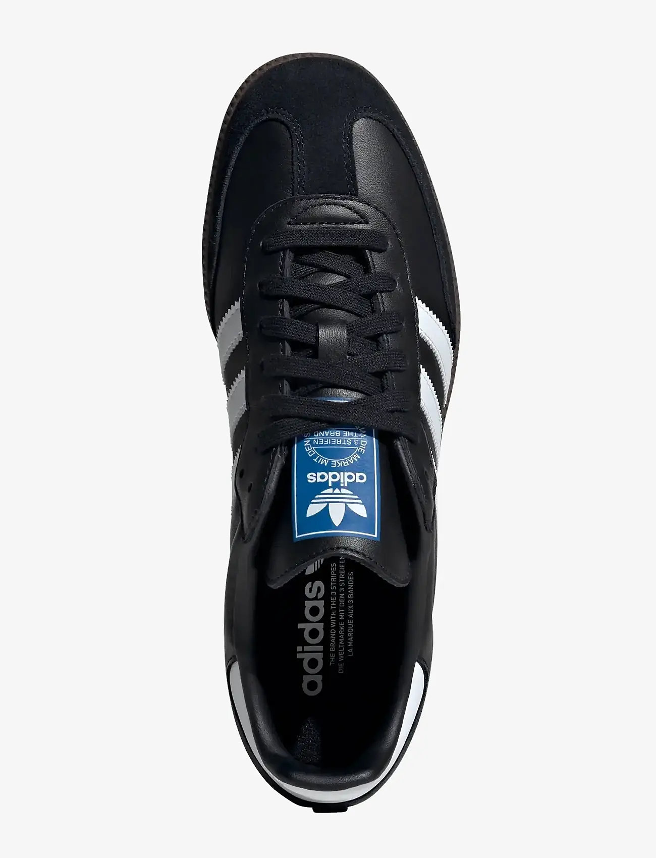 adidas Originals - SAMBA OG - låga sneakers - cblack/ftwwht/gum5 - 5