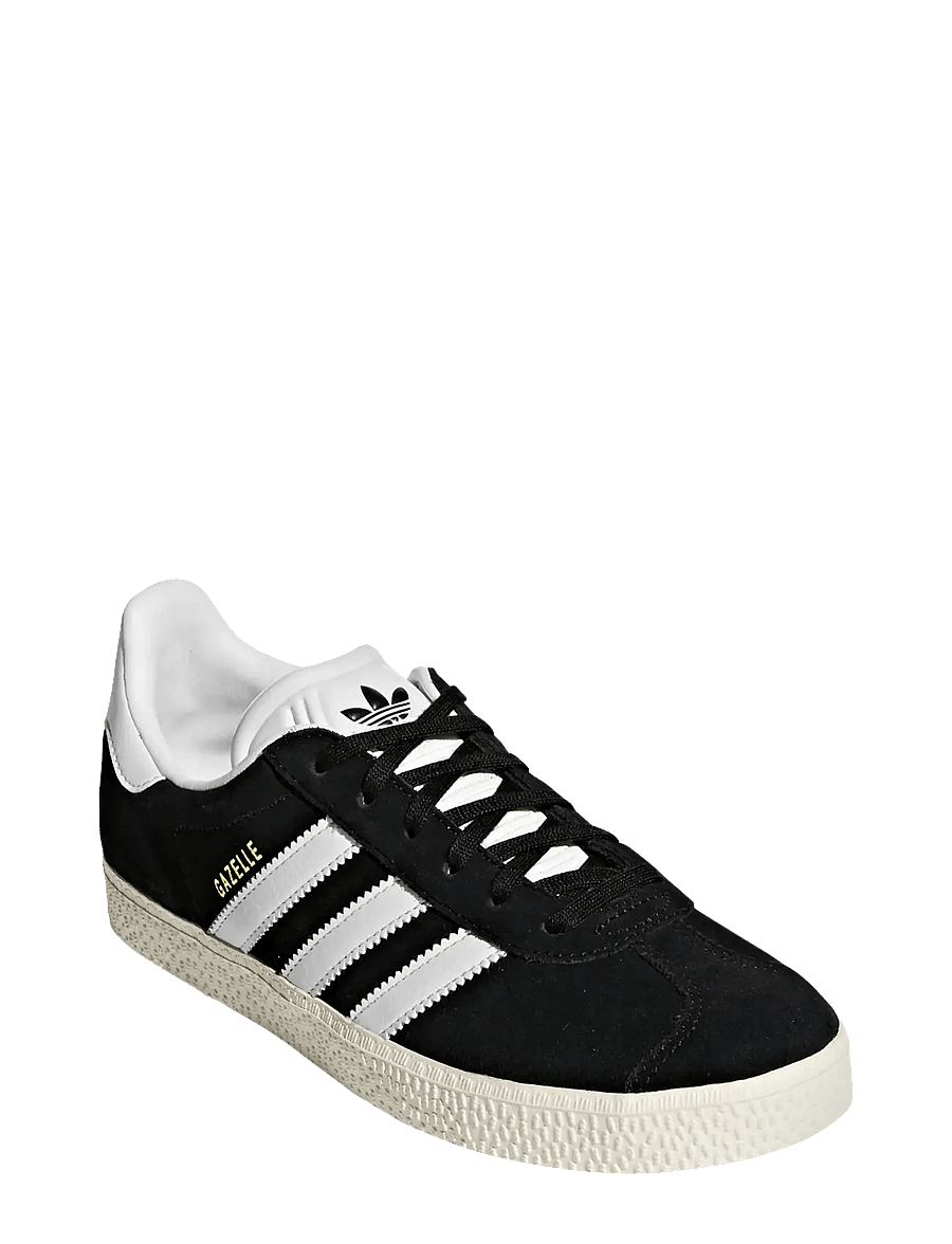 adidas Originals - GAZELLE J - niedriger schnitt - cblack/ftwwht/goldmt - 0