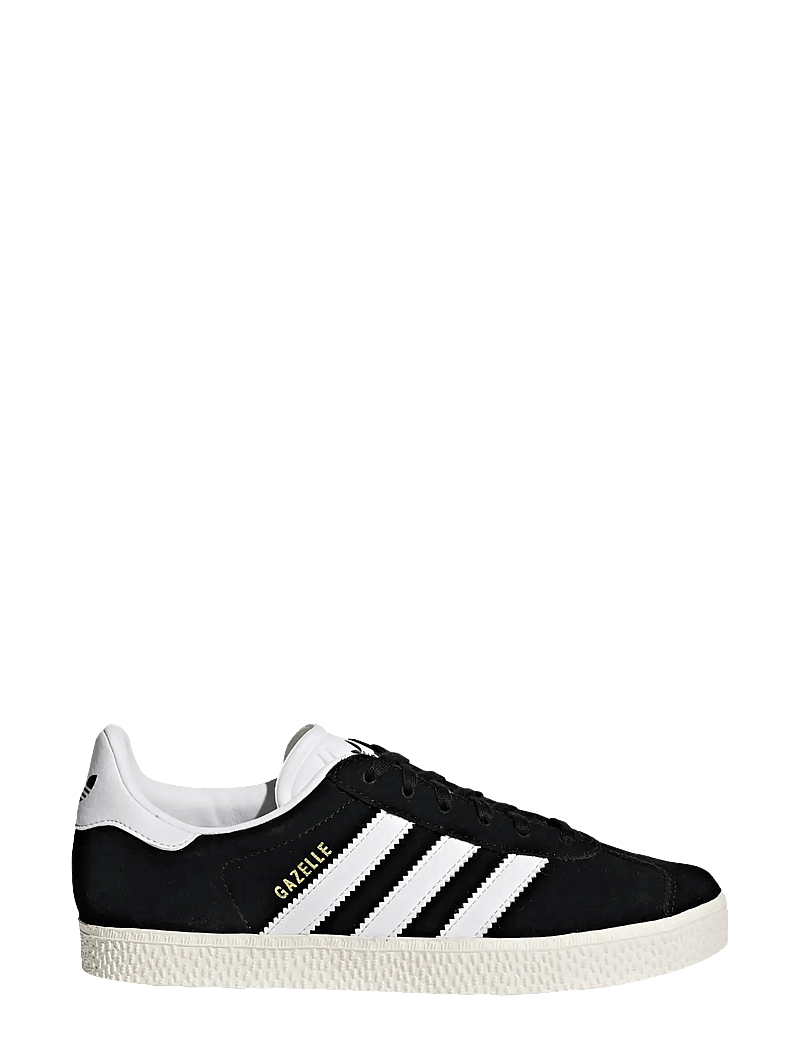 adidas Originals - GAZELLE J - ar zemu augšdaļu - cblack/ftwwht/goldmt - 1