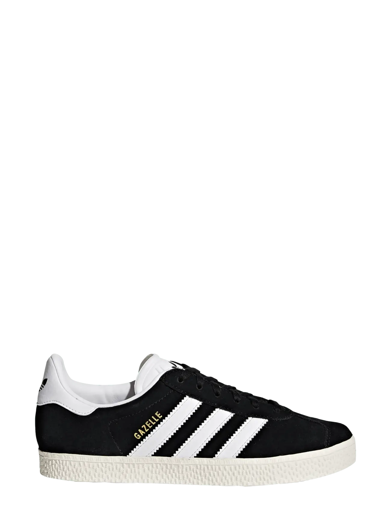 adidas Originals - GAZELLE J - low-top sneakers - cblack/ftwwht/goldmt - 1