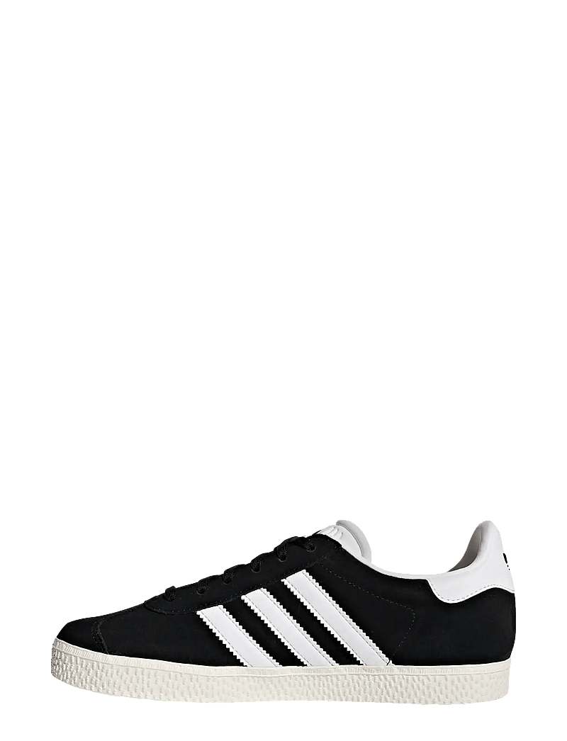 adidas Originals - GAZELLE J - ar zemu augšdaļu - cblack/ftwwht/goldmt - 2