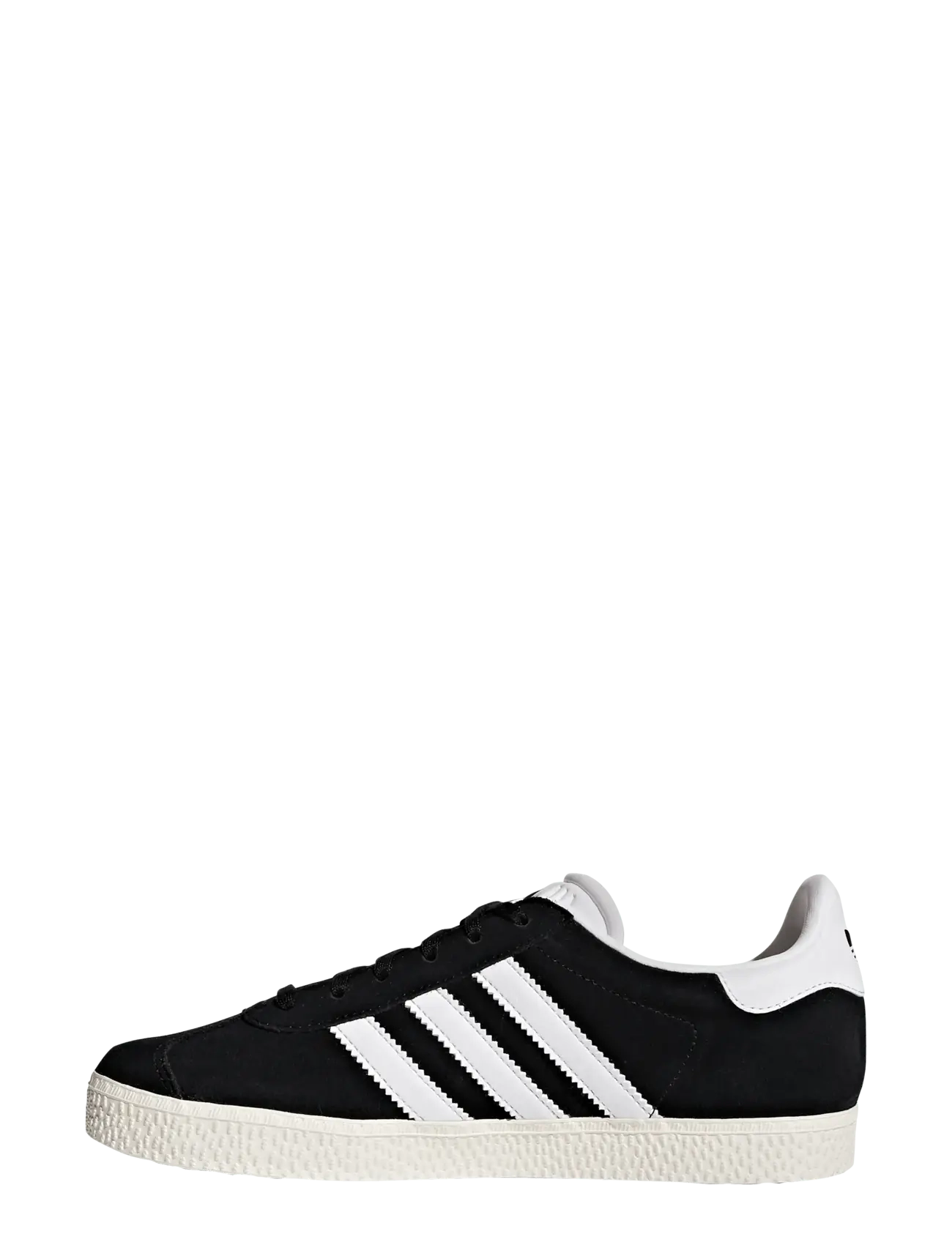 adidas Originals - GAZELLE J - low-top sneakers - cblack/ftwwht/goldmt - 2