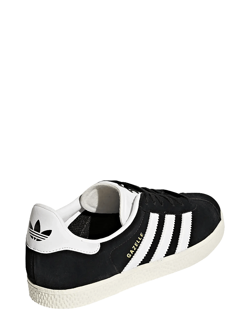adidas Originals - GAZELLE J - ar zemu augšdaļu - cblack/ftwwht/goldmt - 3