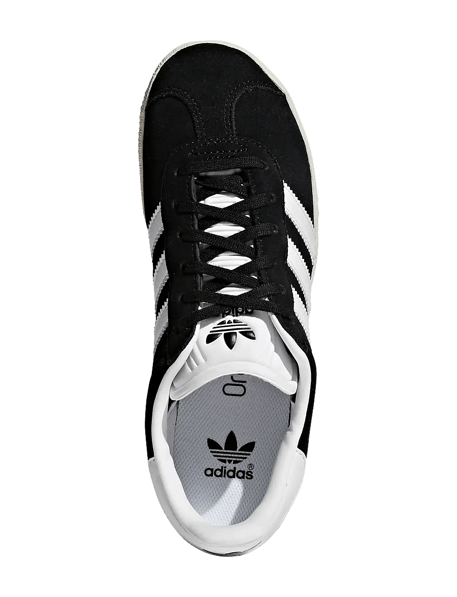 adidas Originals - GAZELLE J - niedriger schnitt - cblack/ftwwht/goldmt - 4