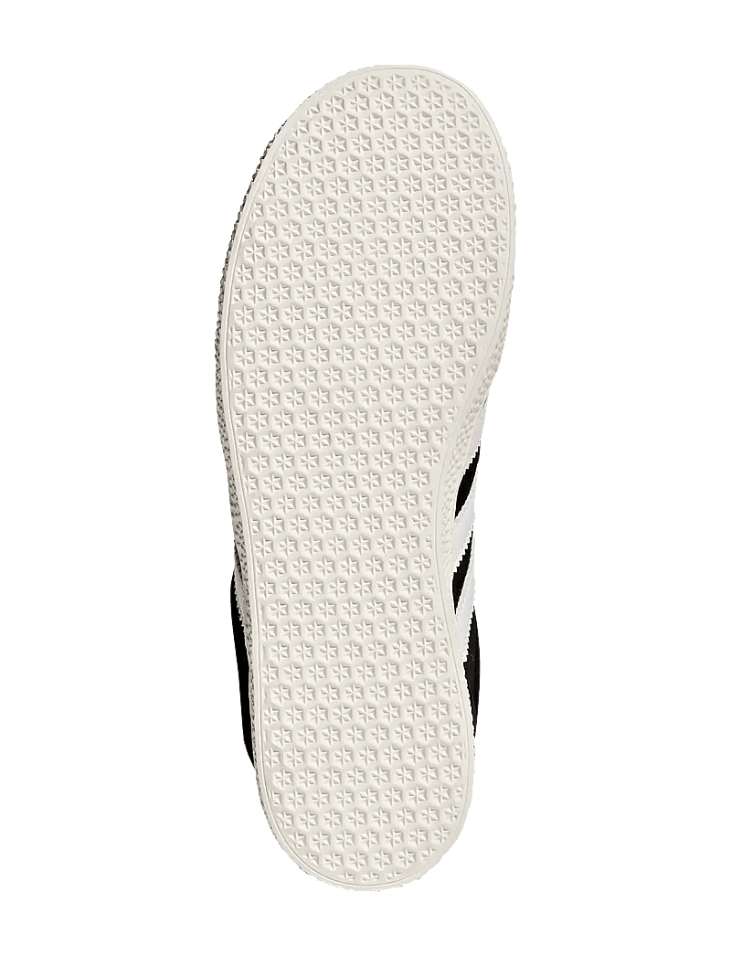 adidas Originals - GAZELLE J - ar zemu augšdaļu - cblack/ftwwht/goldmt - 5