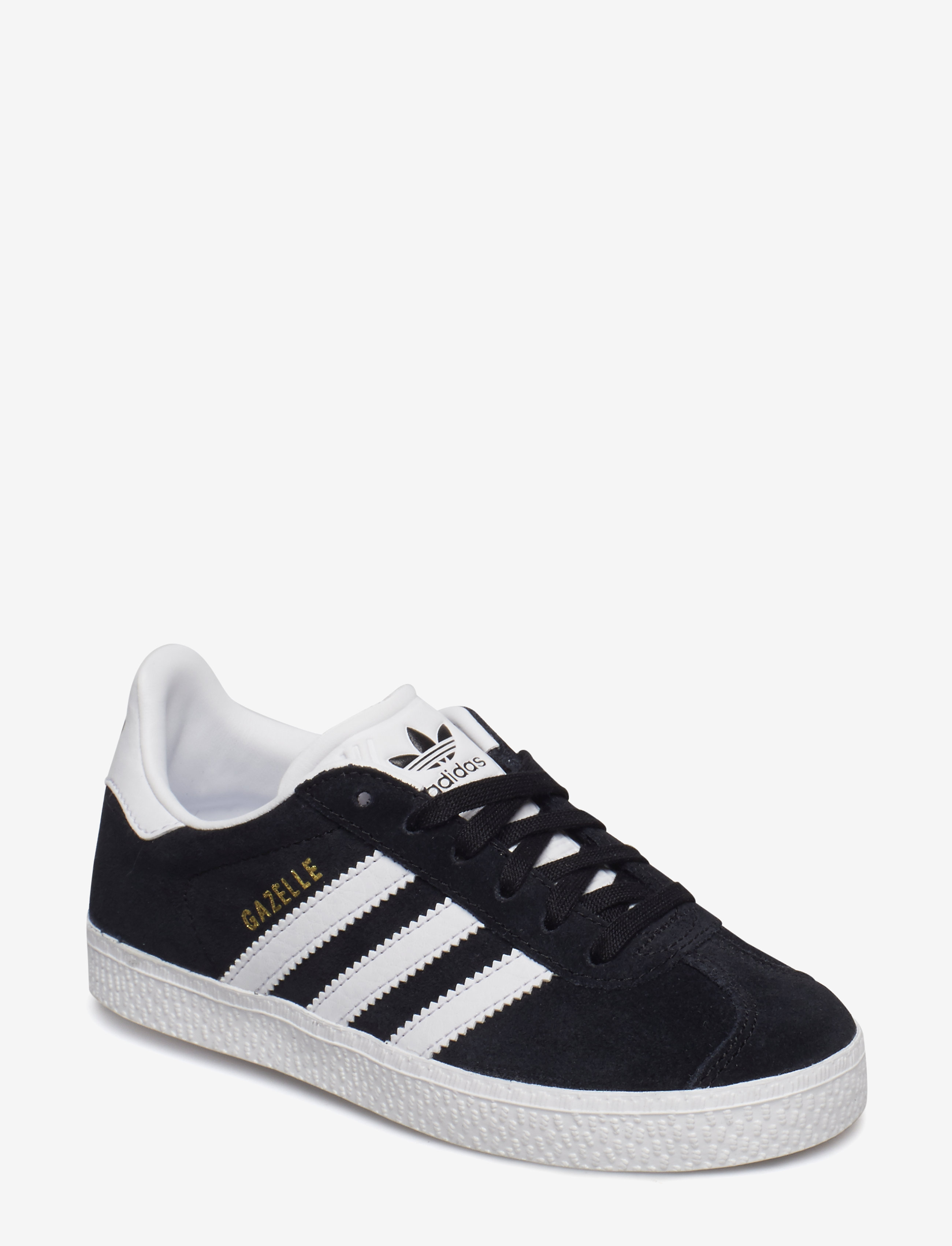 adidas Originals GAZELLE C - adidas - CBLACK/FTWWHT/GOLDMT / black