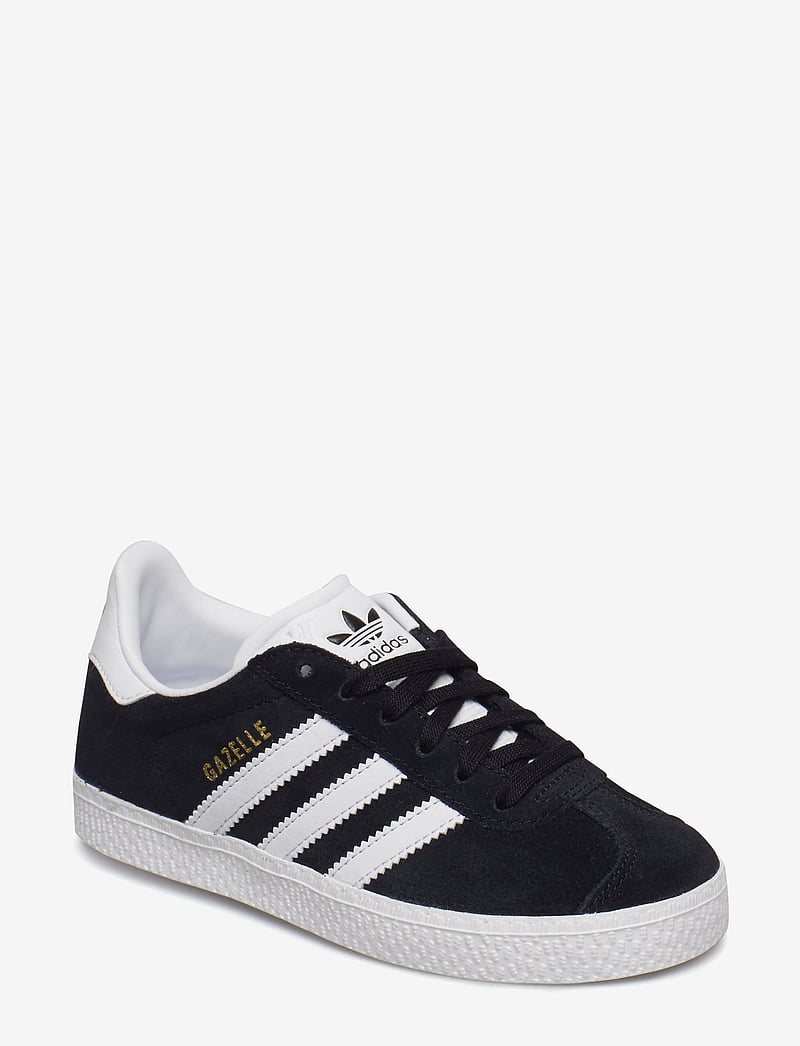 adidas Originals - GAZELLE C - låga sneakers - cblack/ftwwht/goldmt - 1