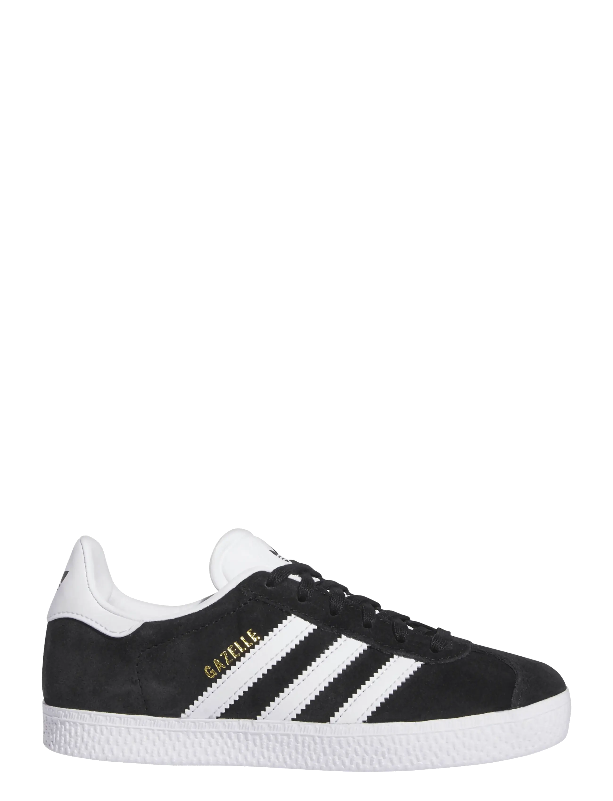 adidas Originals GAZELLE C - Lave sneakers - CBLACK/FTWWHT/GOLDMT / black