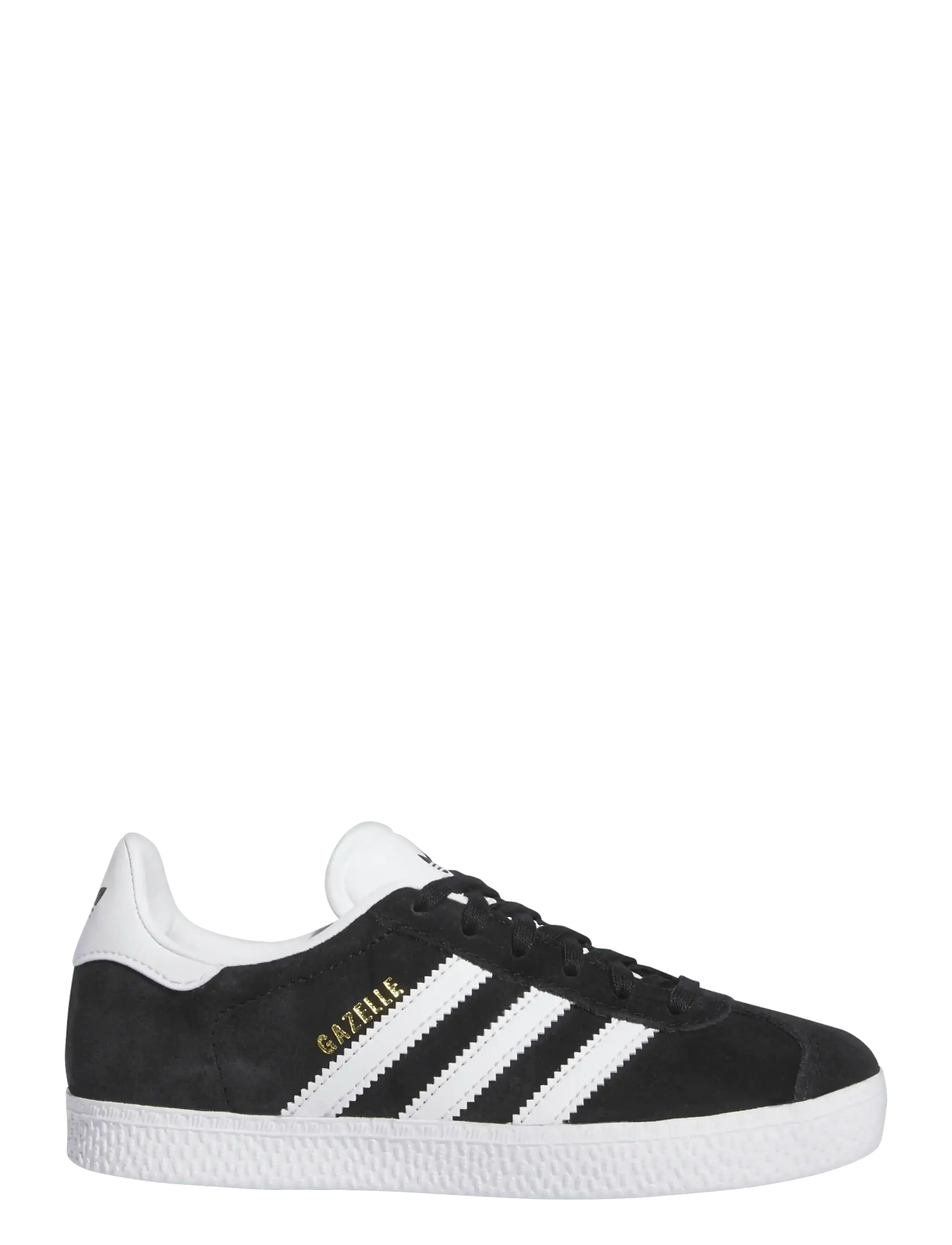 adidas Originals - GAZELLE C - lav ankel - cblack/ftwwht/goldmt - 2