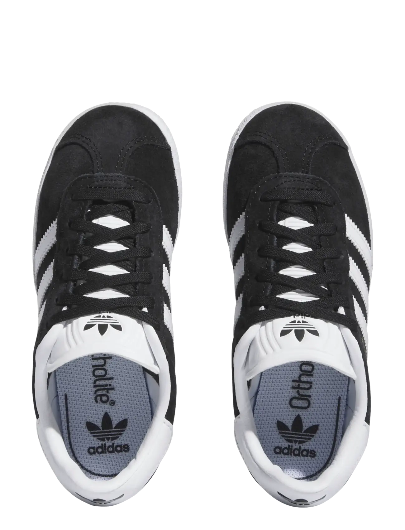 adidas Originals - GAZELLE C - lave sneakers - cblack/ftwwht/goldmt - 5
