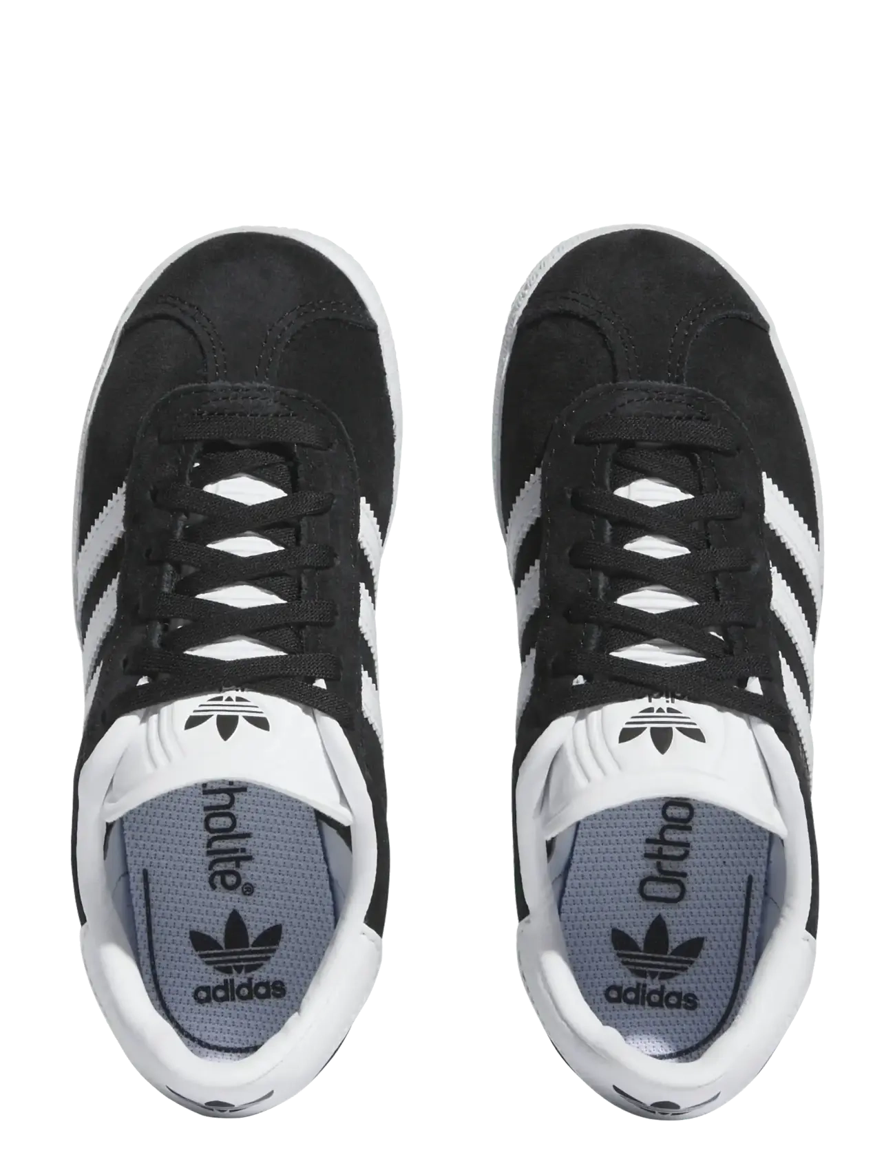 adidas Originals - GAZELLE C - lave sneakers - cblack/ftwwht/goldmt - 5
