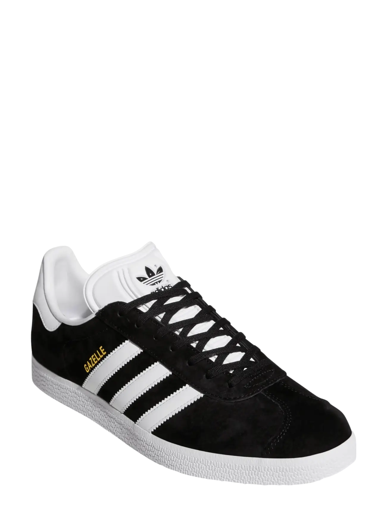 adidas Originals - GAZELLE - low top sneakers - cblack/white/goldmt - 2