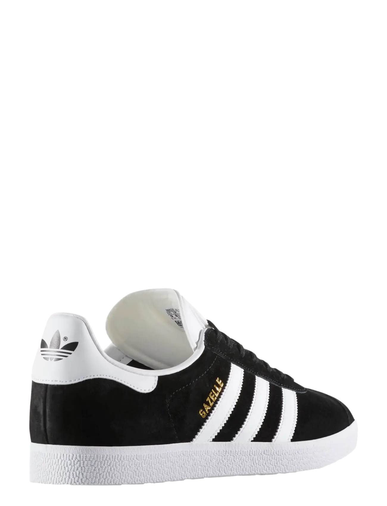 adidas Originals - GAZELLE - low top sneakers - cblack/white/goldmt - 3