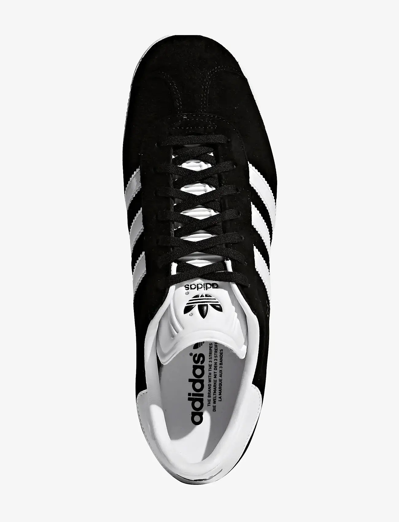 adidas Originals - GAZELLE - lave sneakers - cblack/white/goldmt - 4