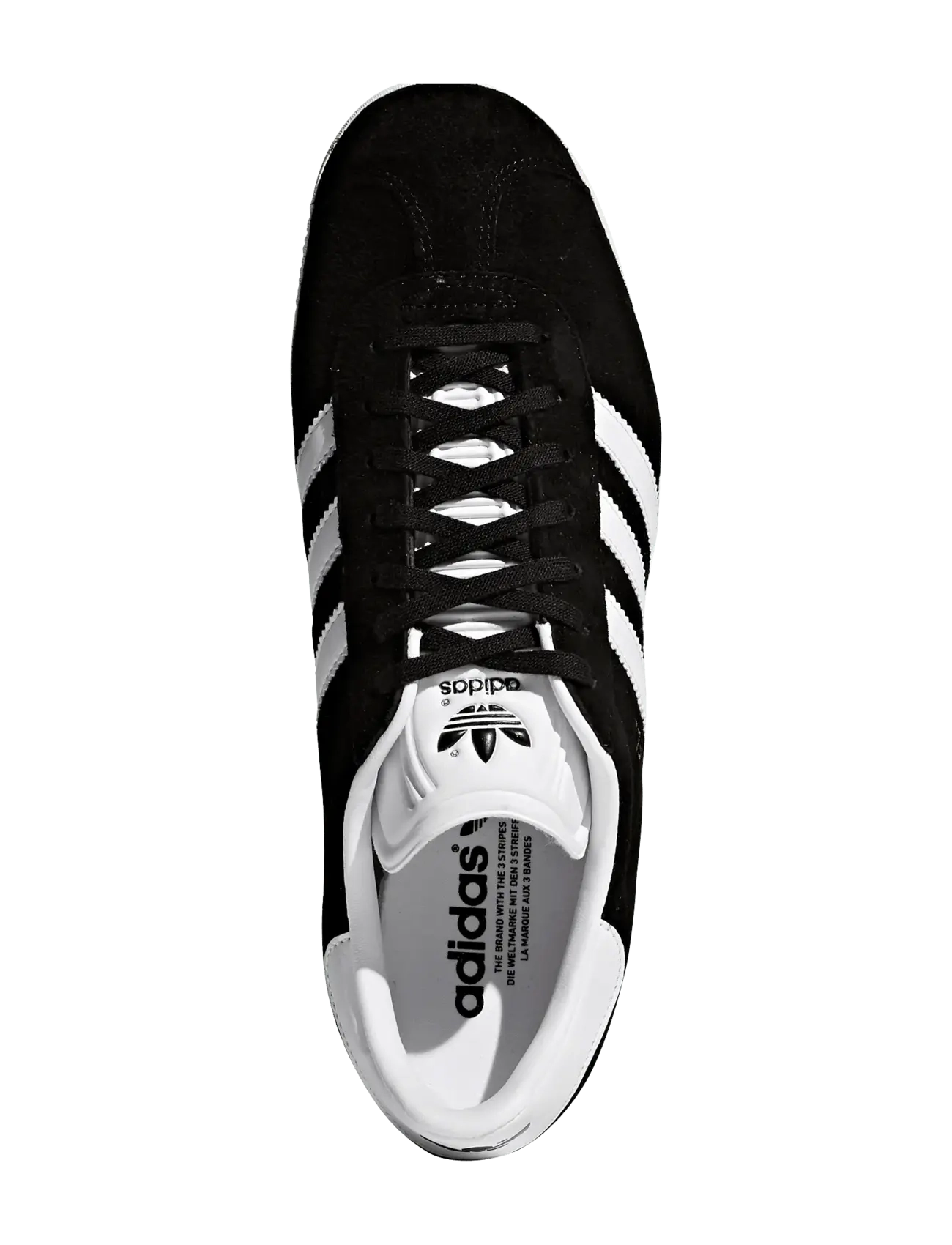 adidas Originals - GAZELLE - niedrige sneakers - cblack/white/goldmt - 4