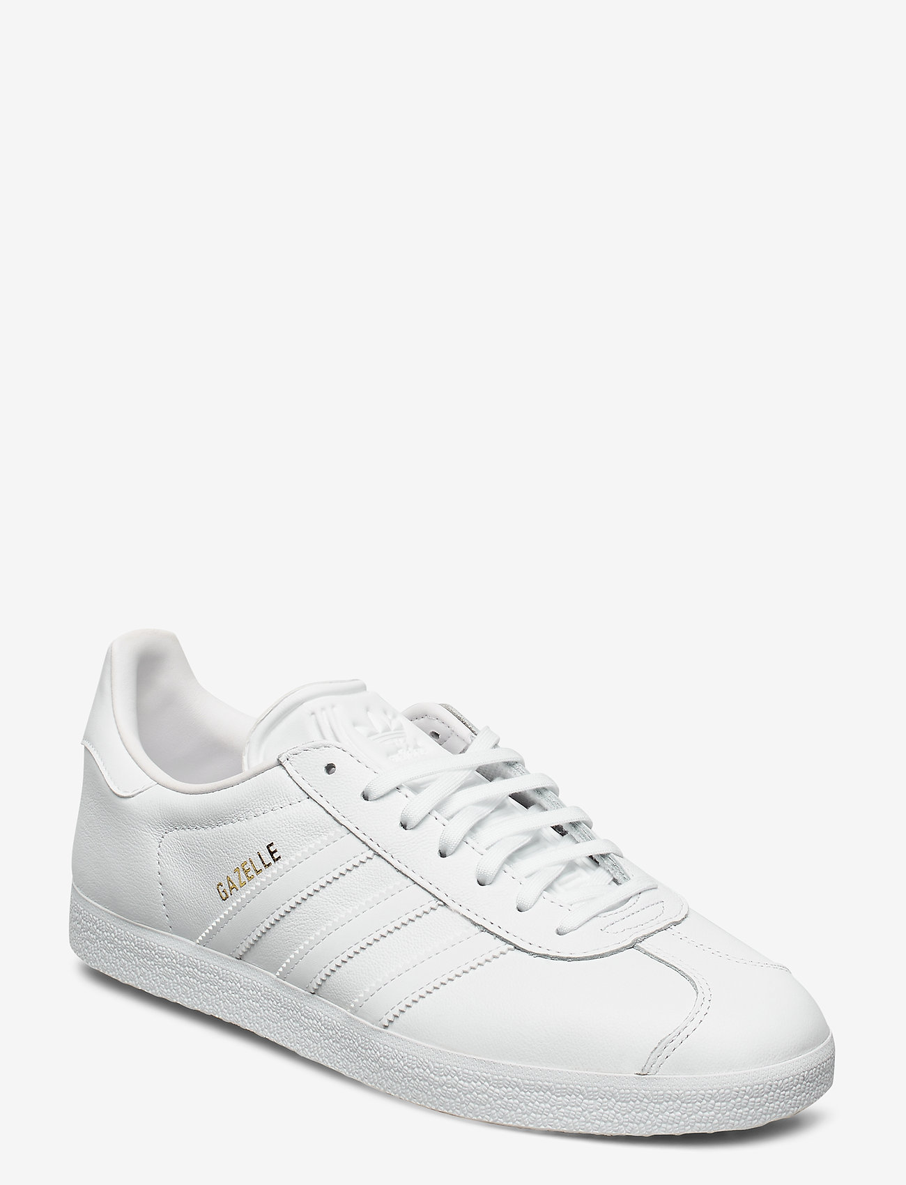 adidas Originals - GAZELLE - niedriger schnitt - ftwwht/ftwwht/goldmt - 0