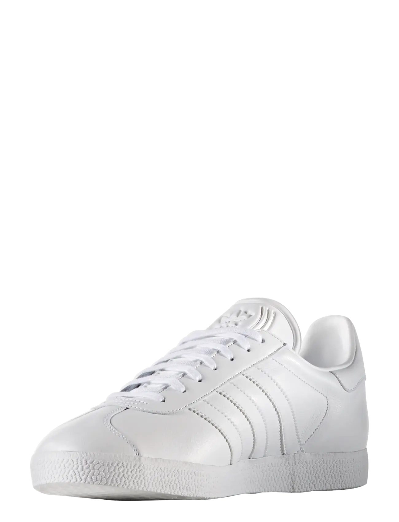 adidas Originals - GAZELLE - kõrge säärega tossud - ftwwht/ftwwht/goldmt - 2
