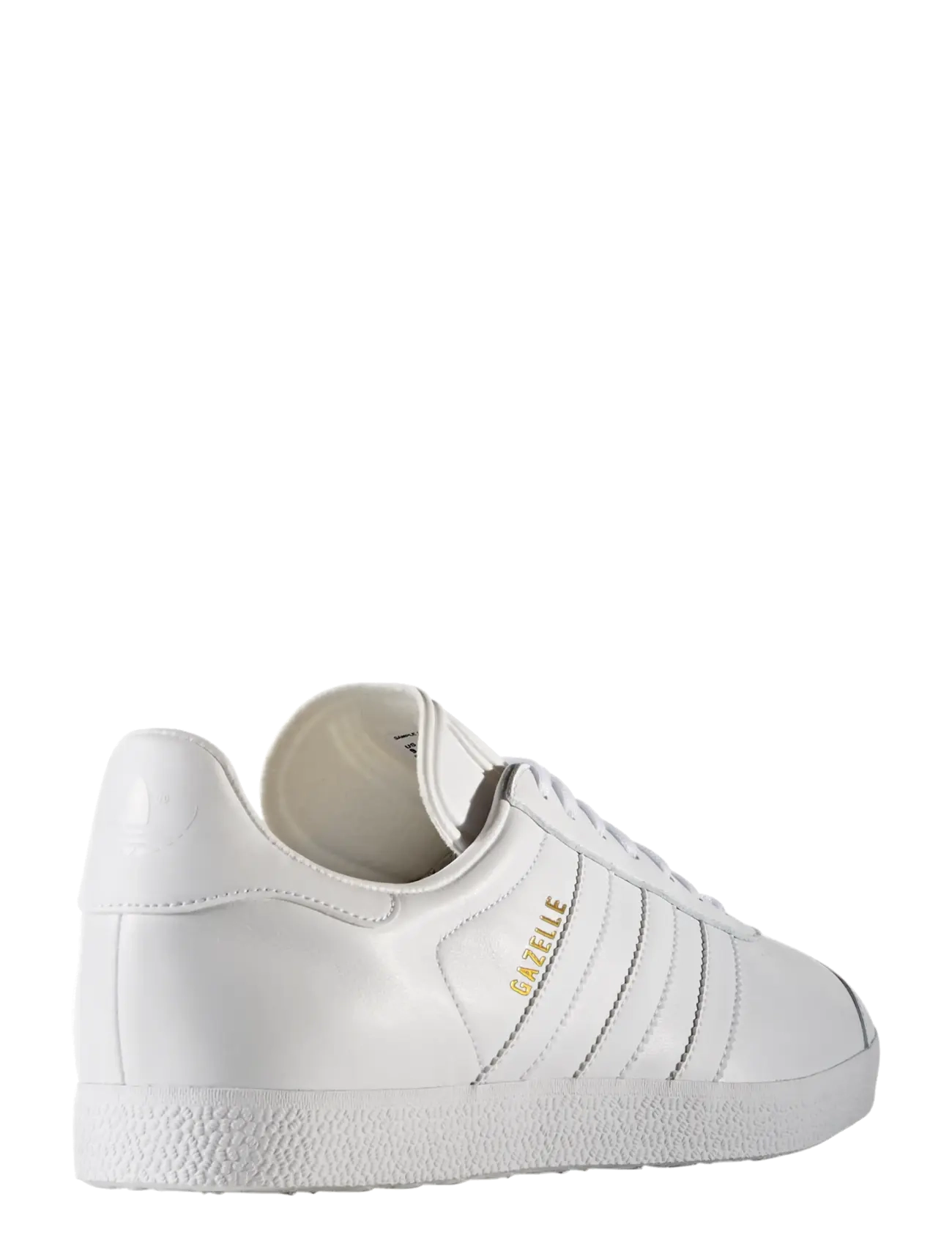 adidas Originals - GAZELLE - kõrge säärega tossud - ftwwht/ftwwht/goldmt - 3