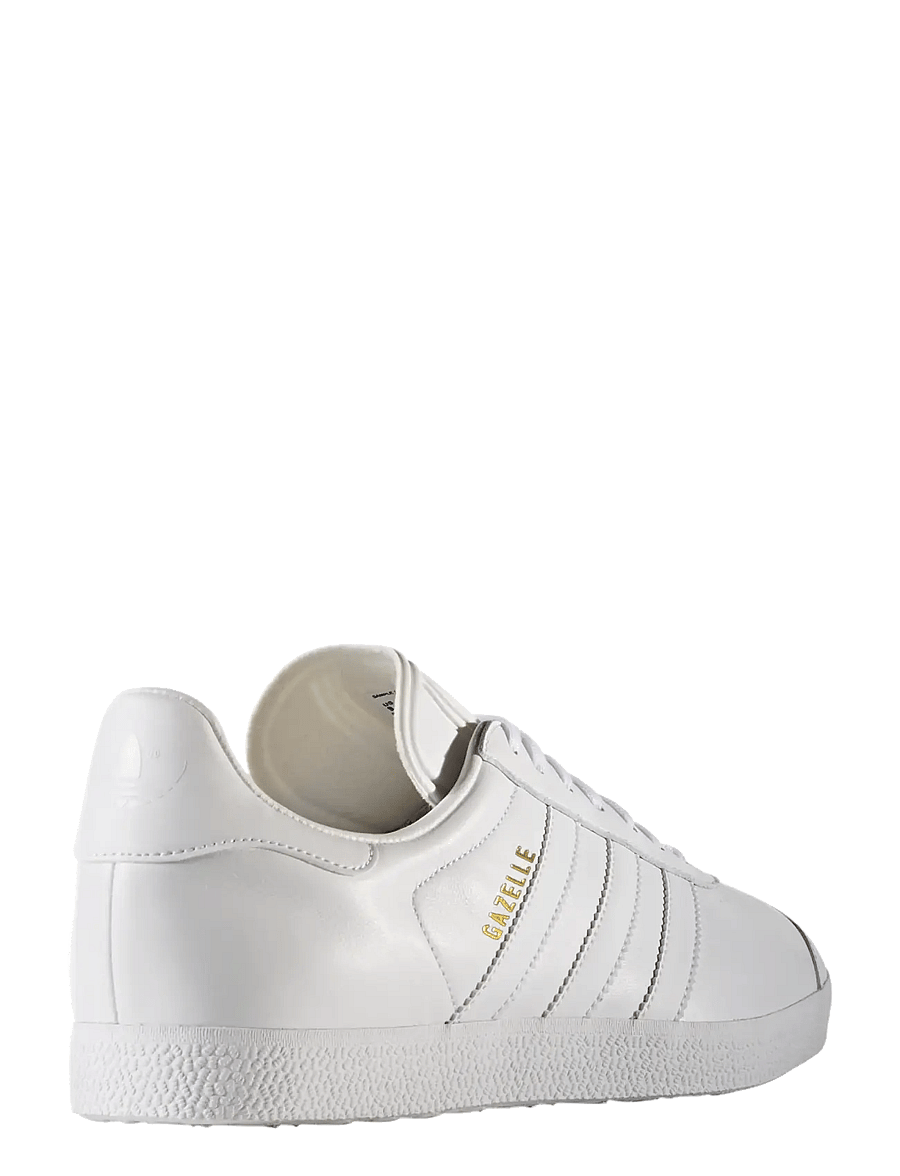 adidas Originals - GAZELLE - kõrge säärega tossud - ftwwht/ftwwht/goldmt - 3