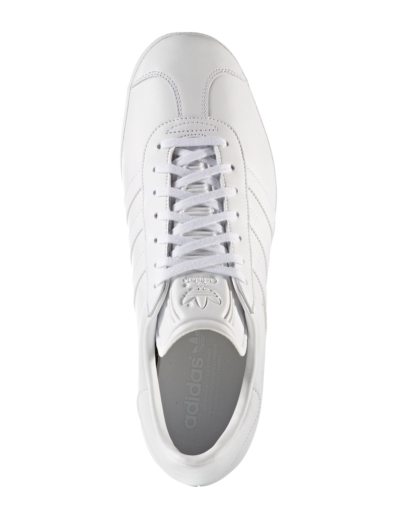 adidas Originals - GAZELLE - baskets basses - ftwwht/ftwwht/goldmt - 4