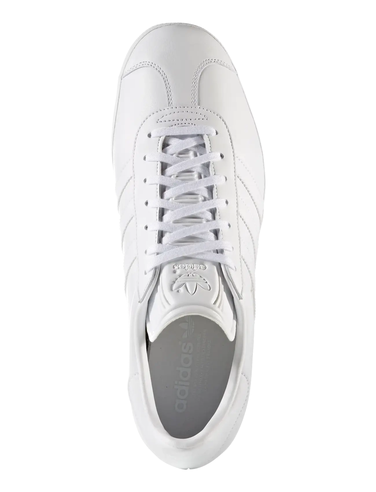 adidas Originals - GAZELLE - kõrge säärega tossud - ftwwht/ftwwht/goldmt - 4