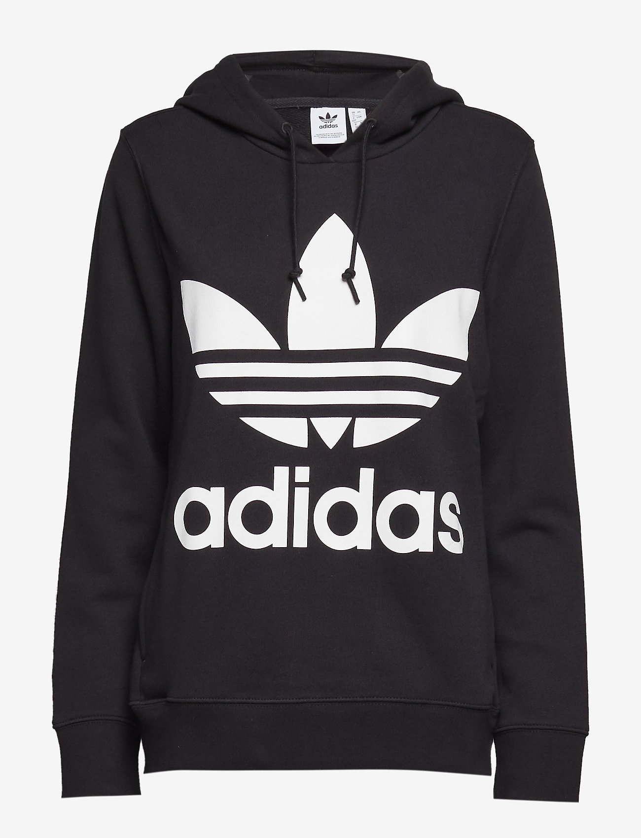 adidas Originals - TREFOIL HOODIE - black - 0