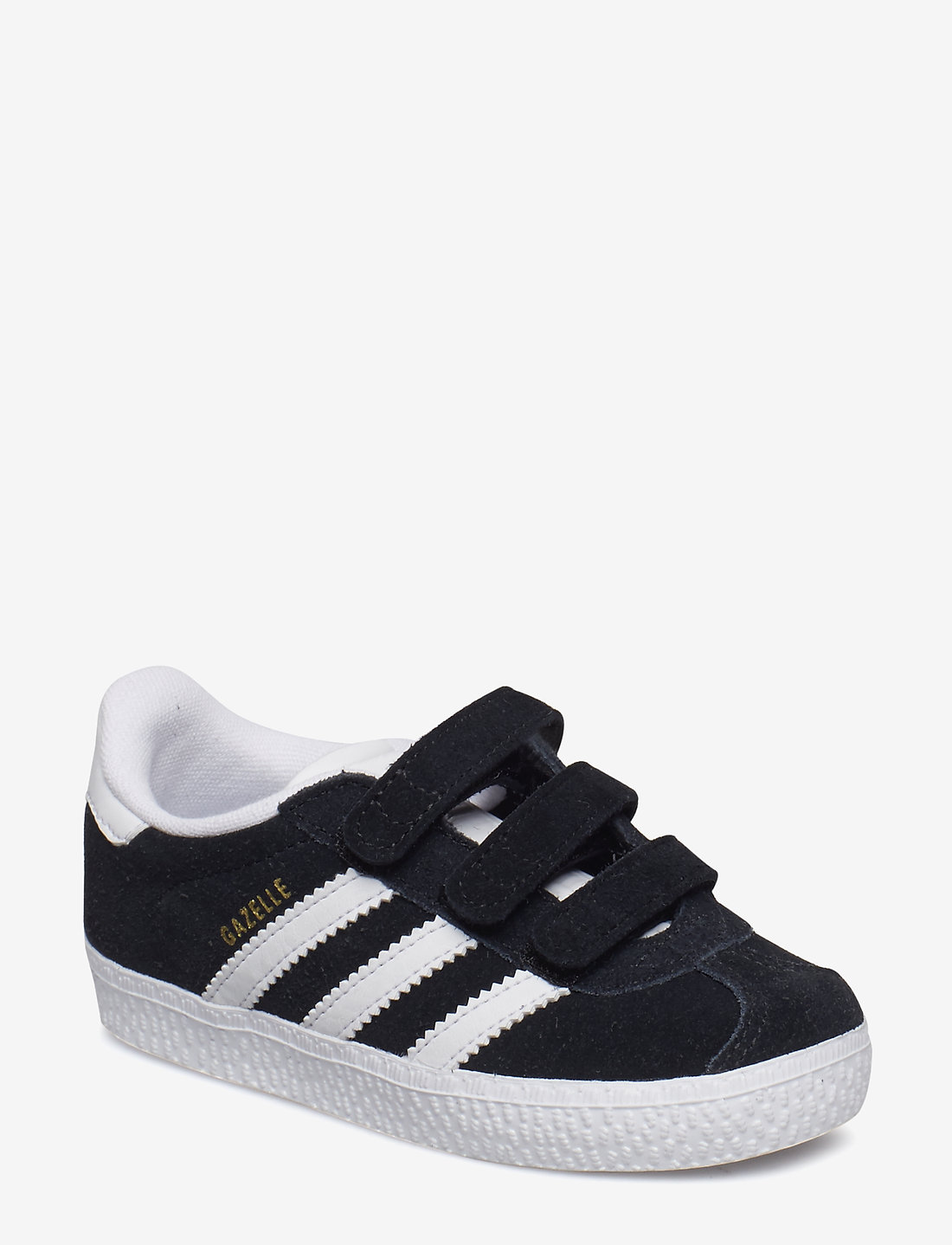 Black adidas gazelle kids best sale