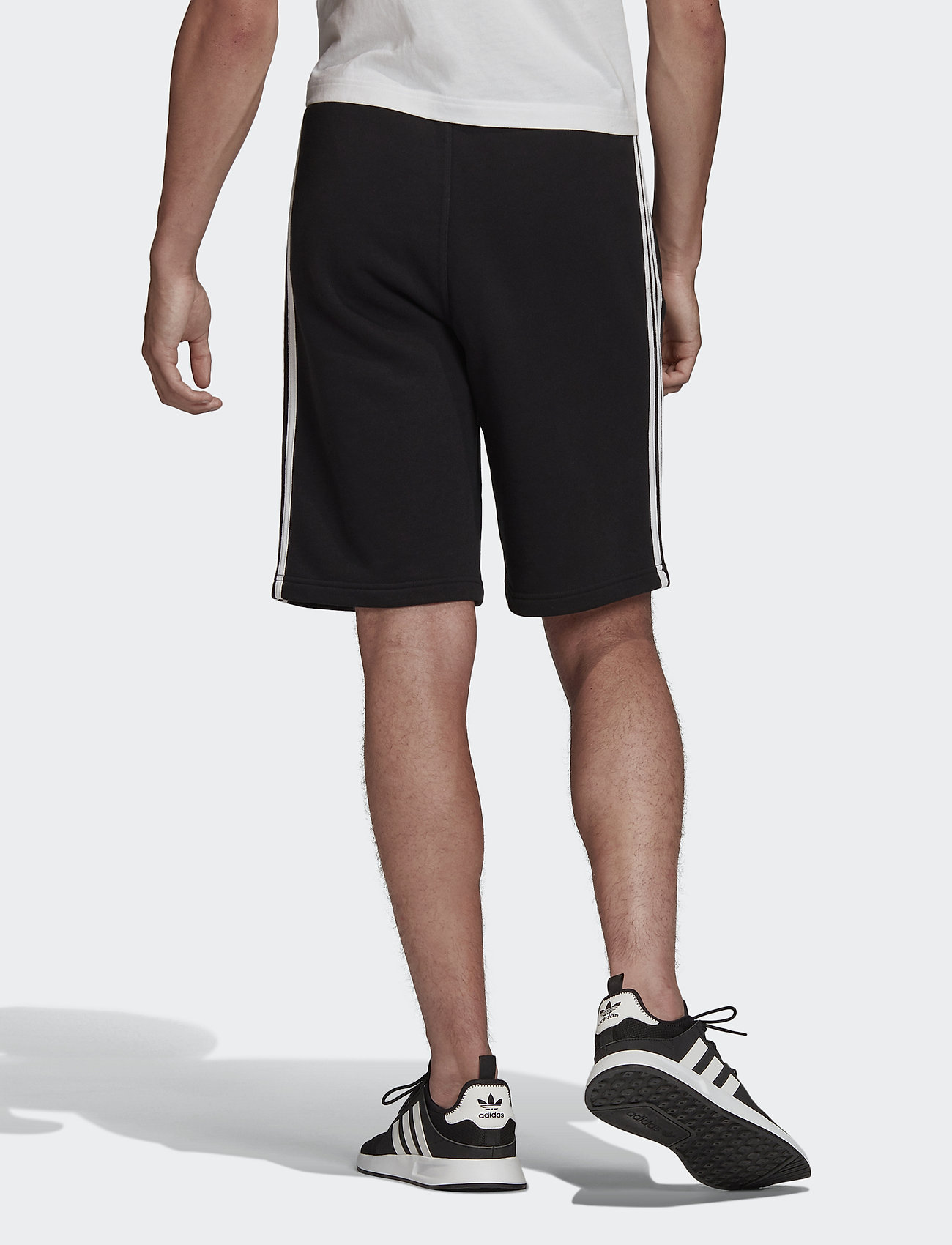 adidas Originals - 3-Stripes Sweat Shorts - black - 5