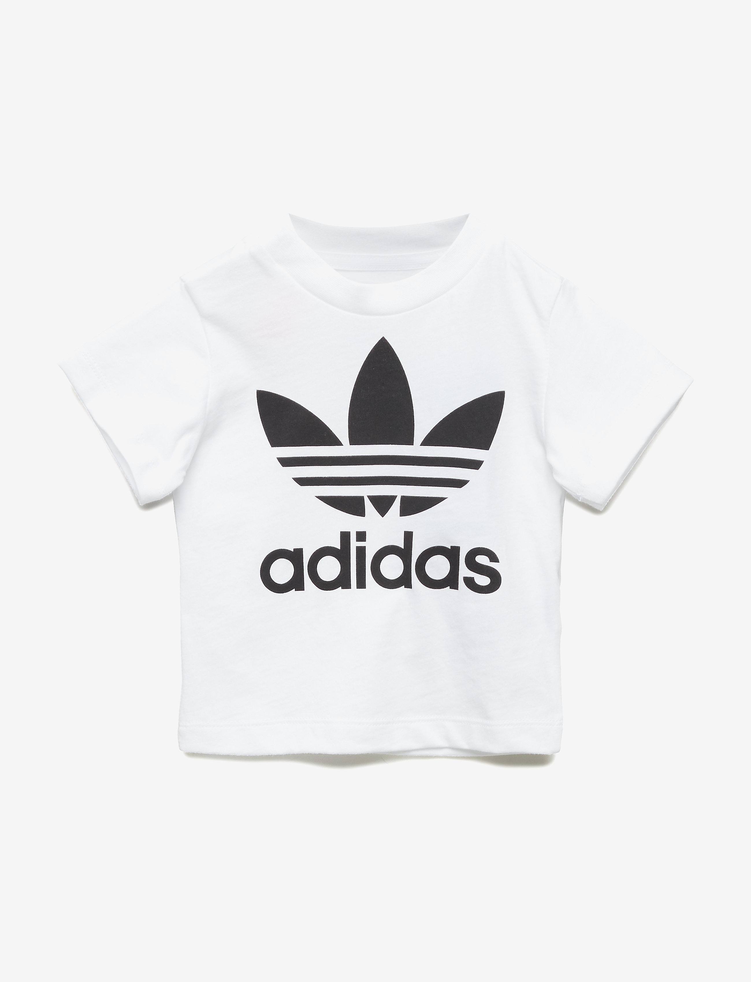 ADIDAS ORIGINALS Trefoil Tee Weiß - 74 - Kinder