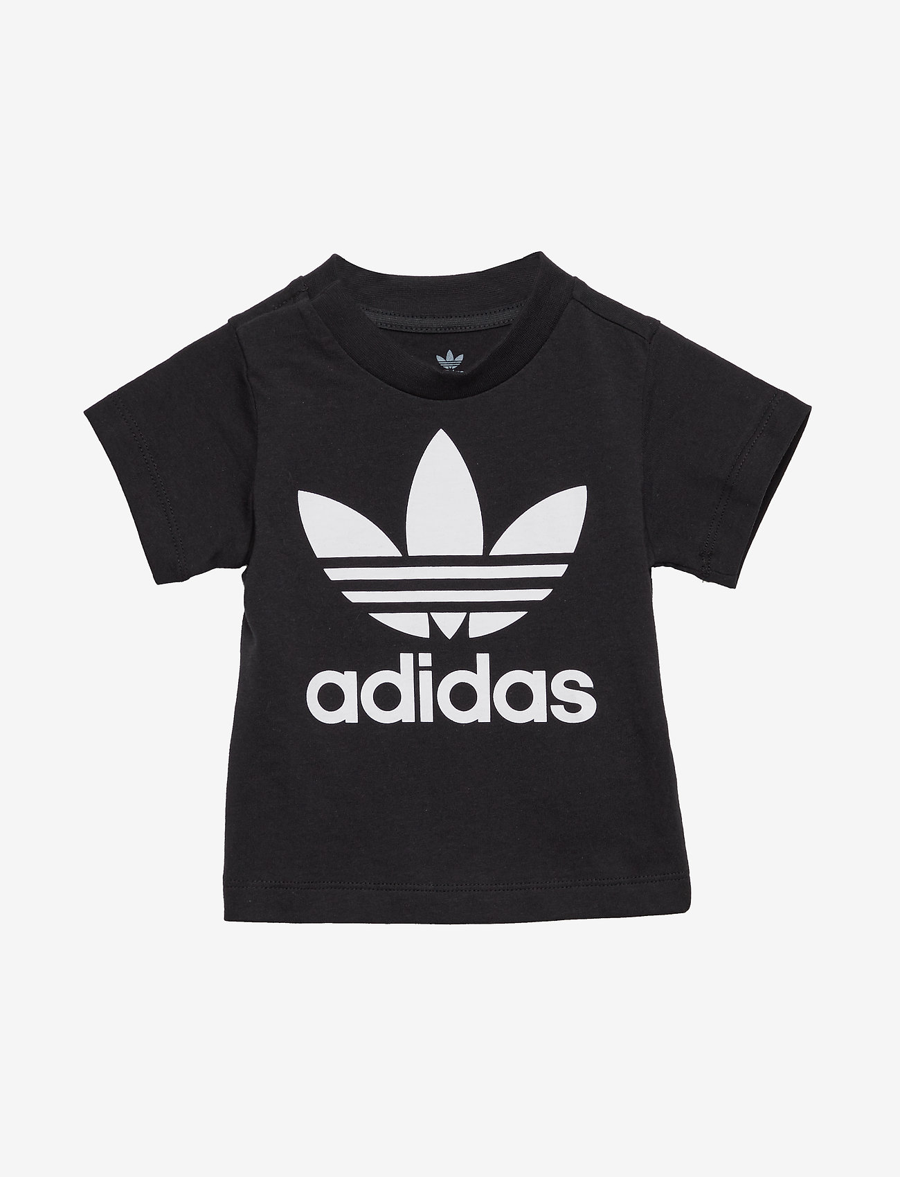adidas Originals - TREFOIL TEE - black/white - 0