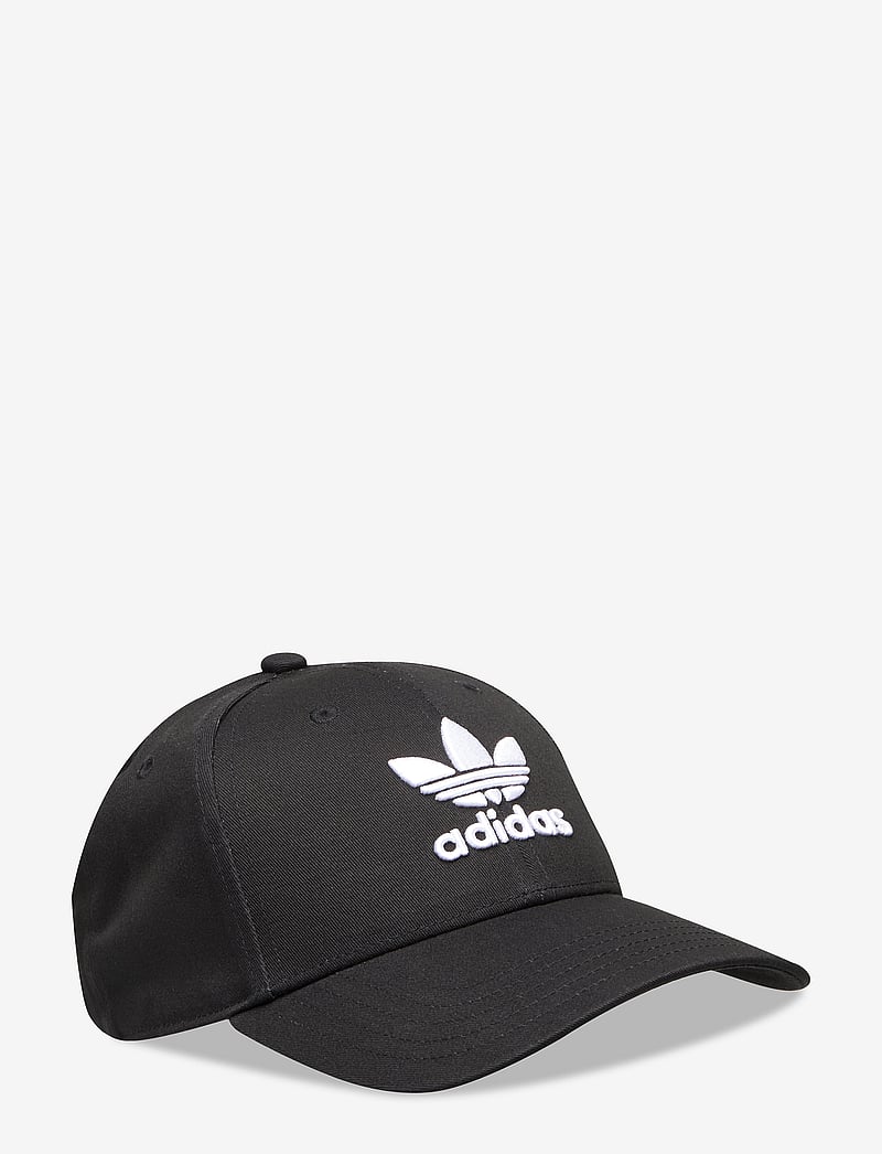 adidas Originals - ADICOLOR CLASSIC TREFOIL BASEBALL CAP - kasketter & caps - black/white - 0