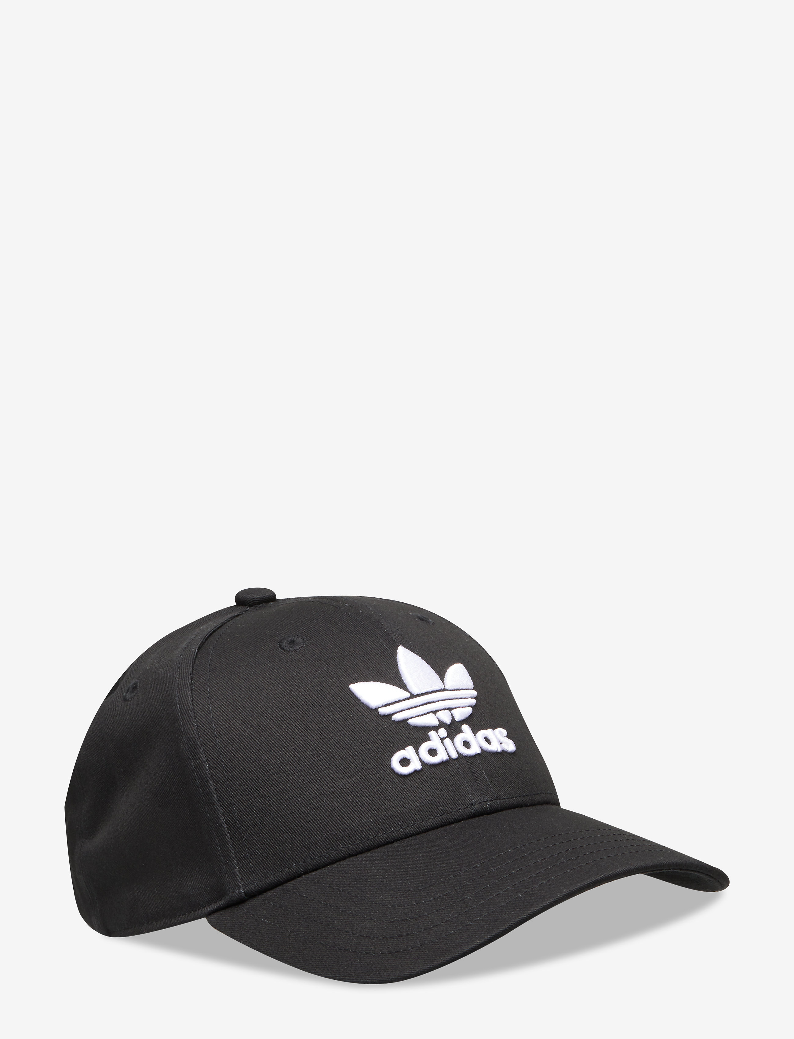adidas Originals ADICOLOR CLASSIC TREFOIL BASEBALL CAP - Mössor & hattar - BLACK/WHITE / black