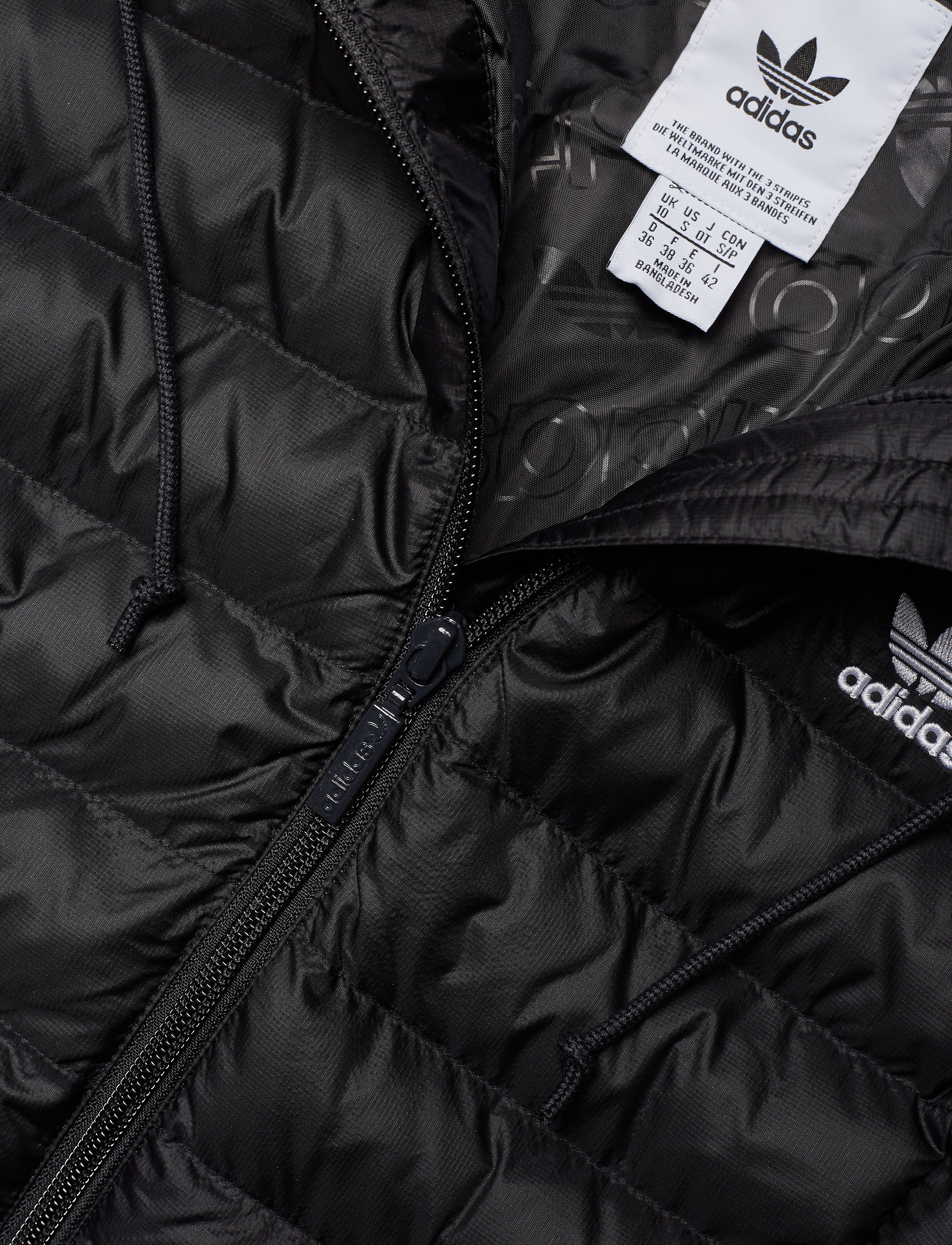 adidas Originals - SLIM JACKET - black - 3