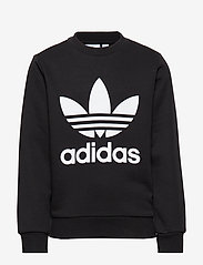 adidas Originals - TREFOIL CREW - sweatshirts - black/white - 0