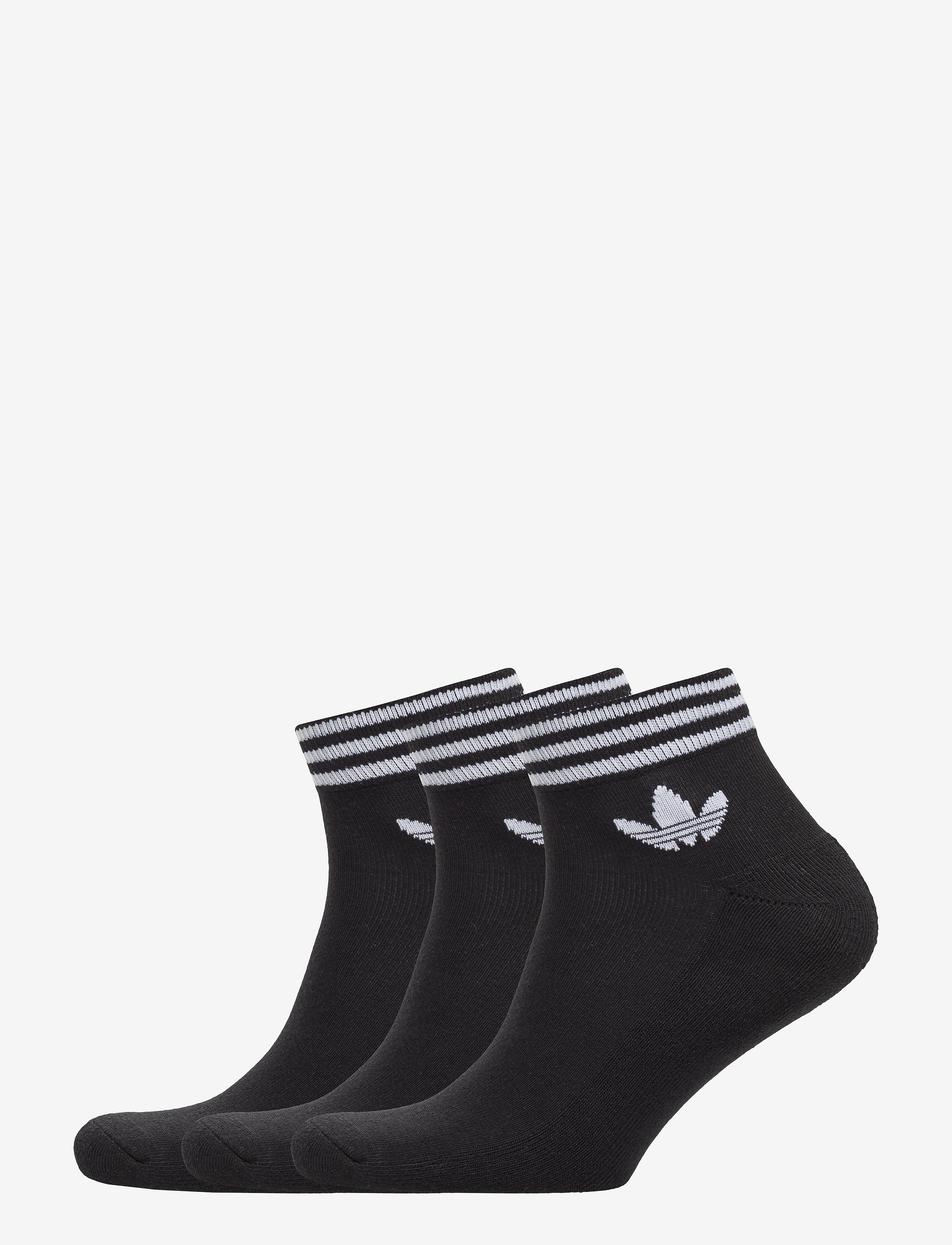 adidas Originals TREF ANK SCK HC - 4 for 3 - BLACK/WHITE / black