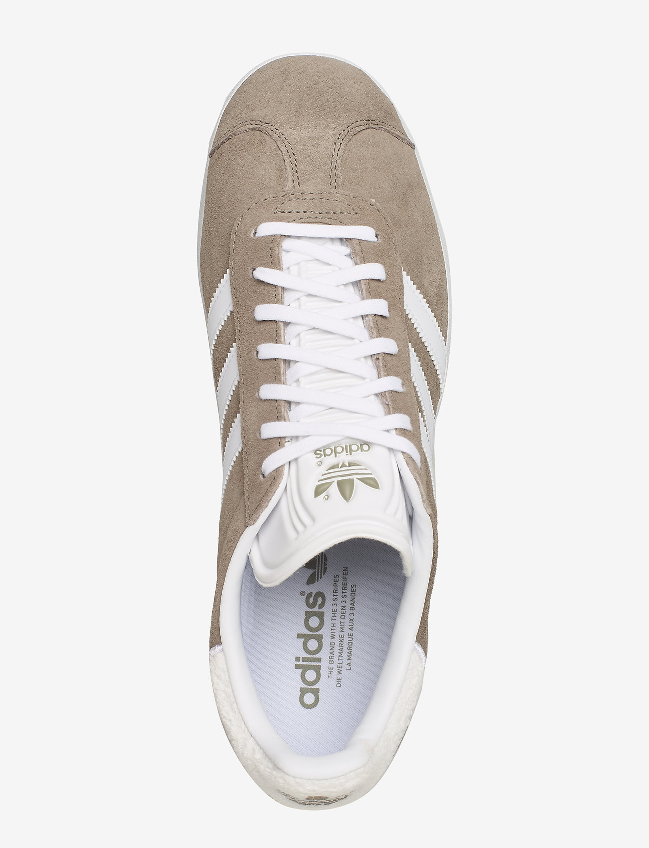 adidas Originals - GAZELLE - lave sneakers - tracar/ftwwht/ftwwht - 3