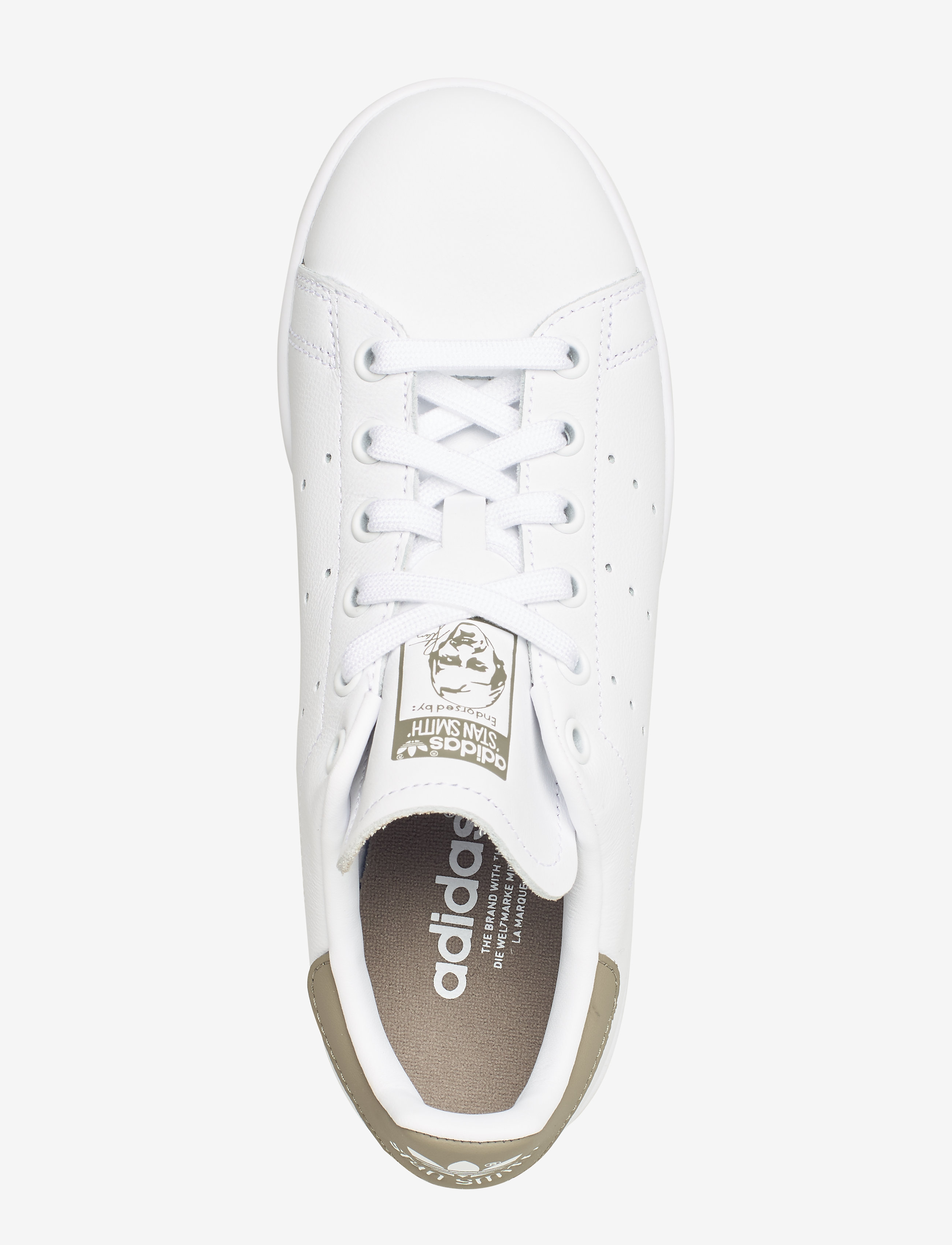adidas Originals - STAN SMITH - låga sneakers - ftwwht/tracar/ftwwht - 3