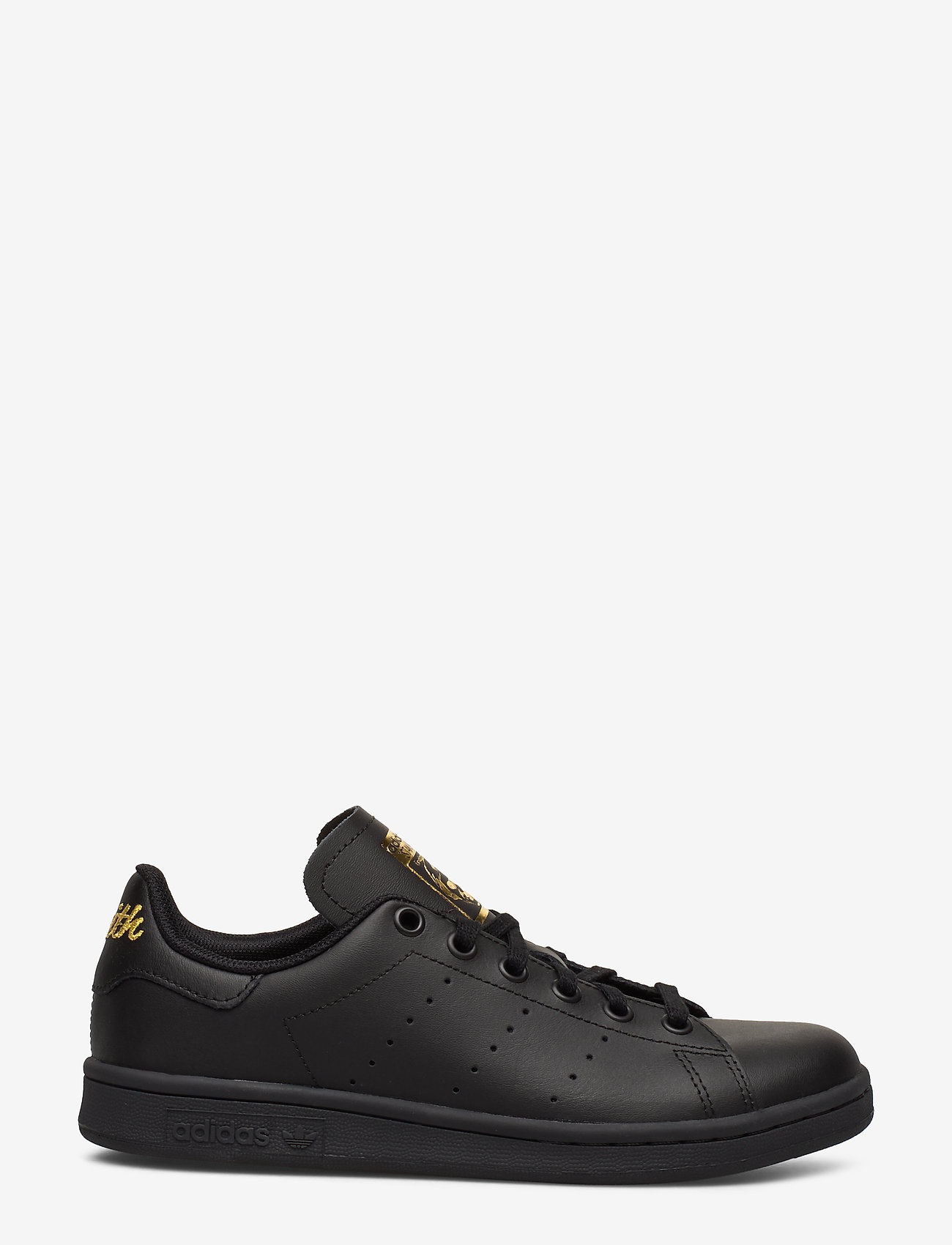 adidas Originals - STAN SMITH J - cblack/cblack/goldmt - 1