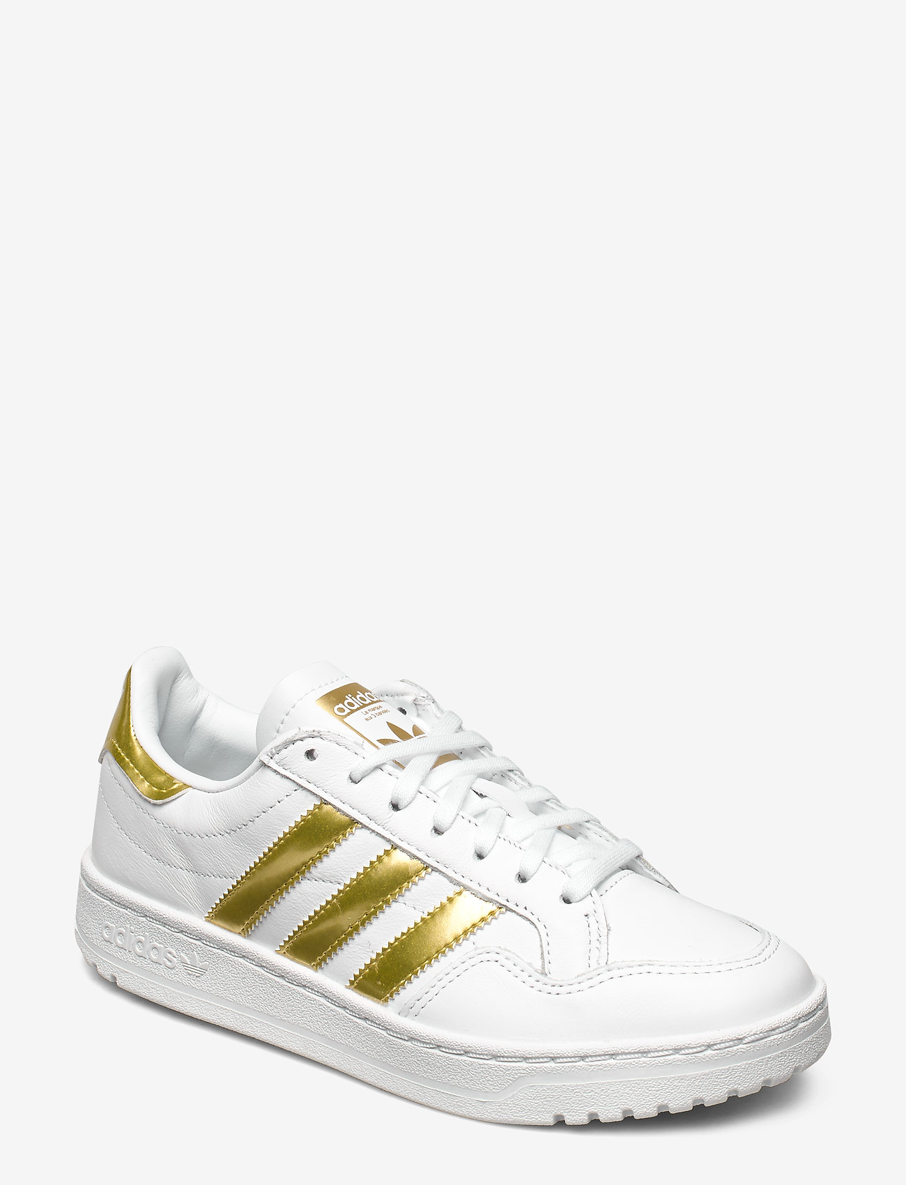 adidas Originals - Team Court W - ftwwht/goldmt/ftwwht - 0