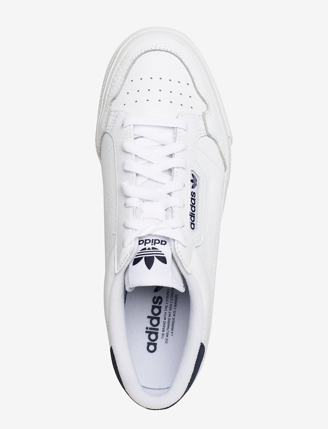 adidas Originals - CONTINENTAL VULC - ftwwht/ftwwht/conavy - 3