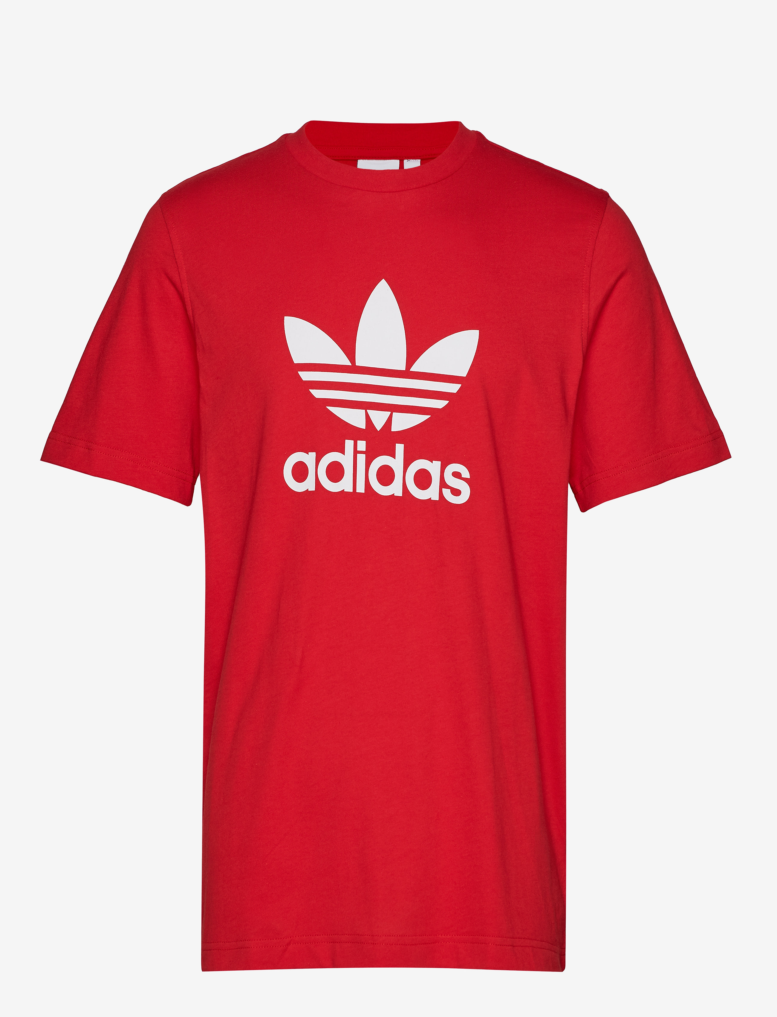 adidas Originals - TREFOIL T-SHIRT - scarle/white - 1