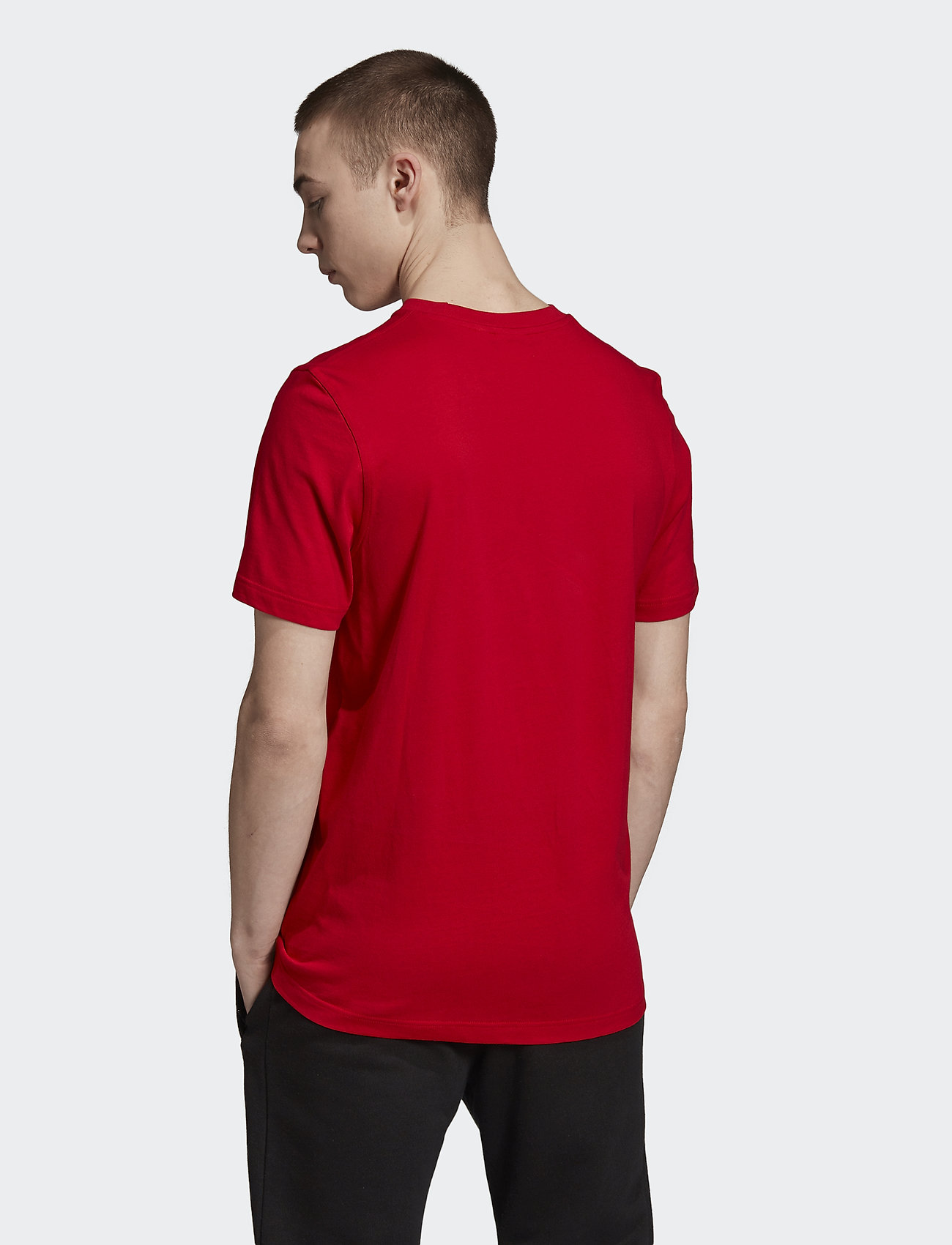 adidas Originals - TREFOIL T-SHIRT - scarle/white - 3