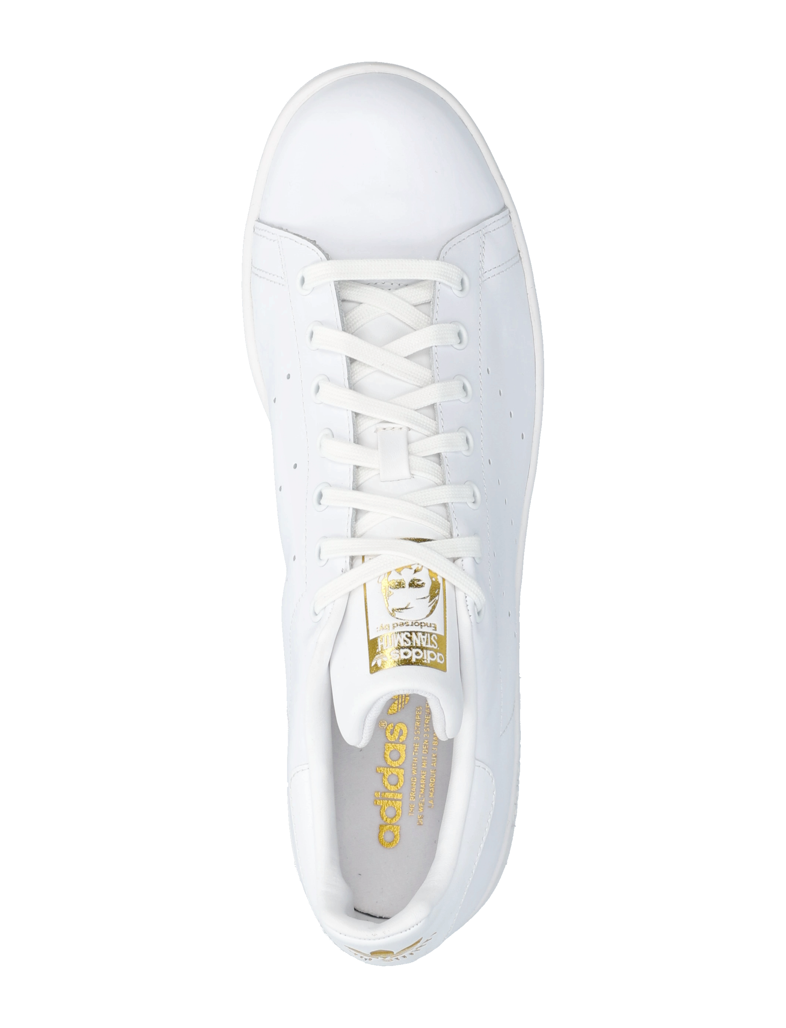adidas Originals - STAN SMITH - ftwwht/ftwwht/goldmt - 3
