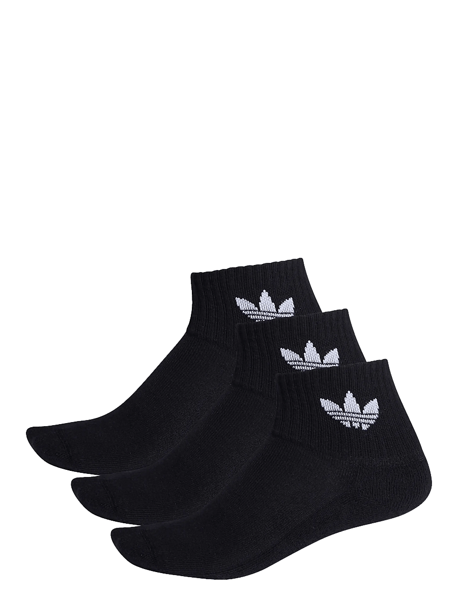 adidas Originals - 1/4 SOCKS 3P - strümpfe - black - 0