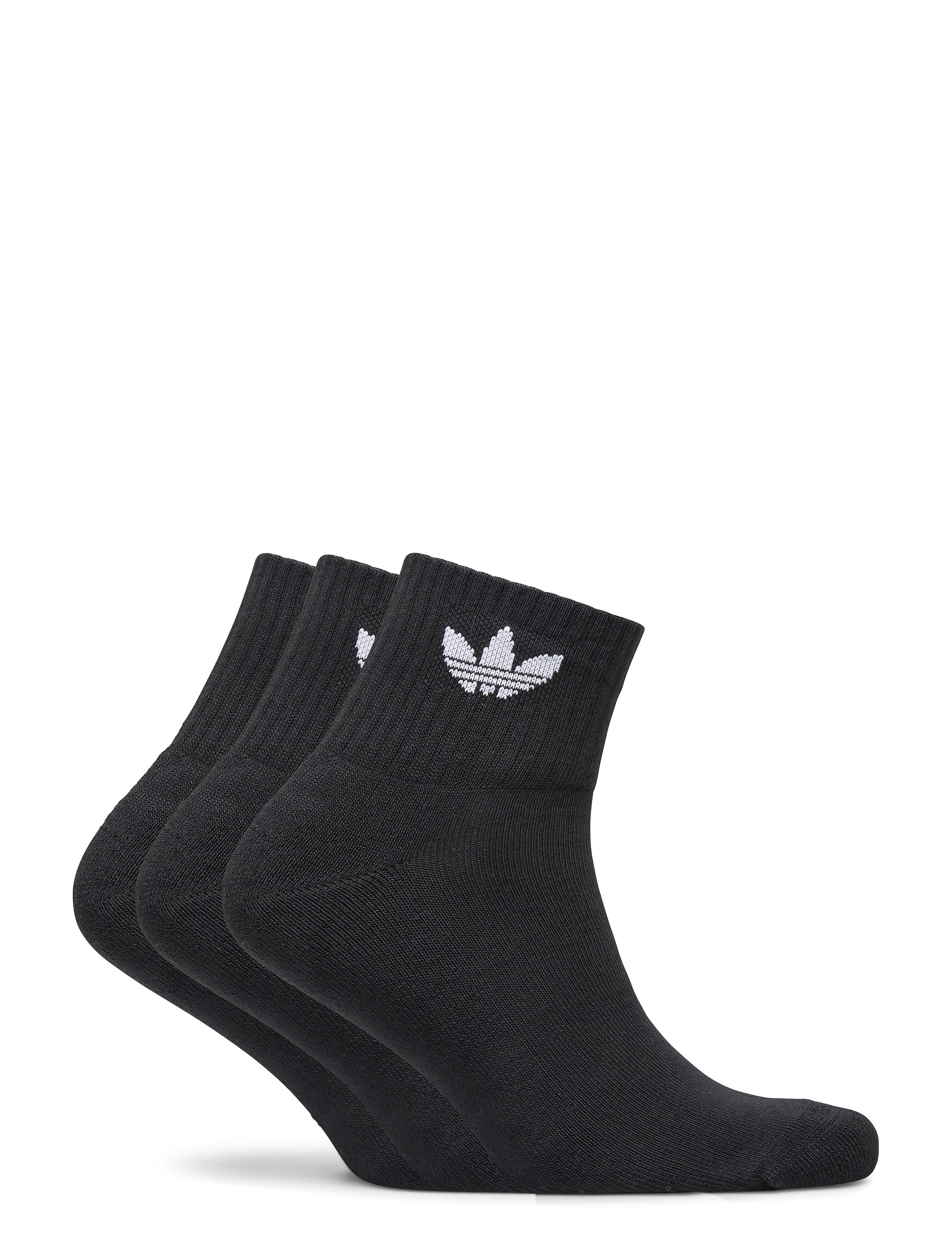 adidas Originals - 1/4 SOCKS 3P - spordisokid - black - 1